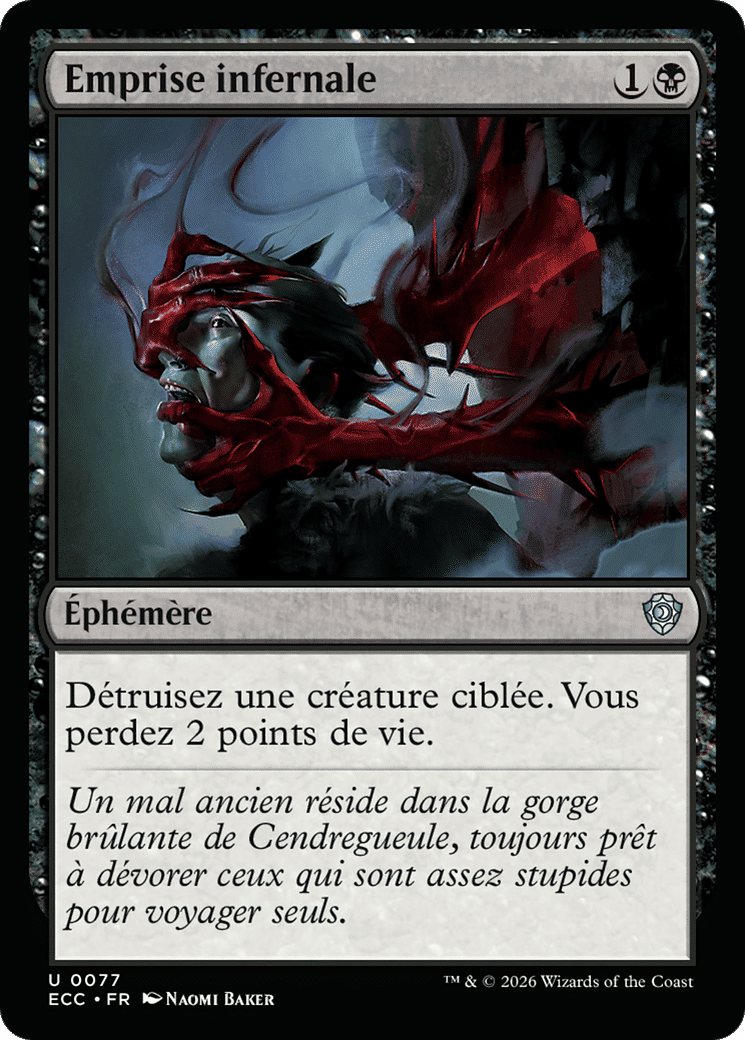 Emprise infernale — Lorwyn Eclipsed Commander — Magic: The Gathering