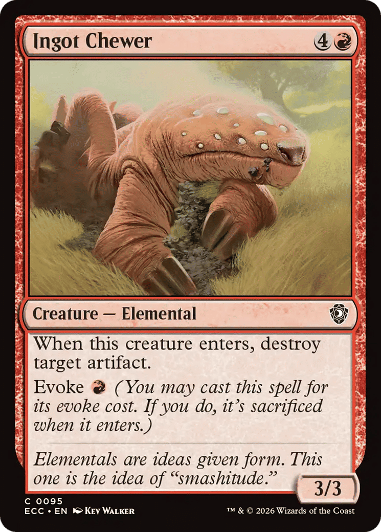 Ingot Chewer — Lorwyn Eclipsed Commander — Magic: The Gathering