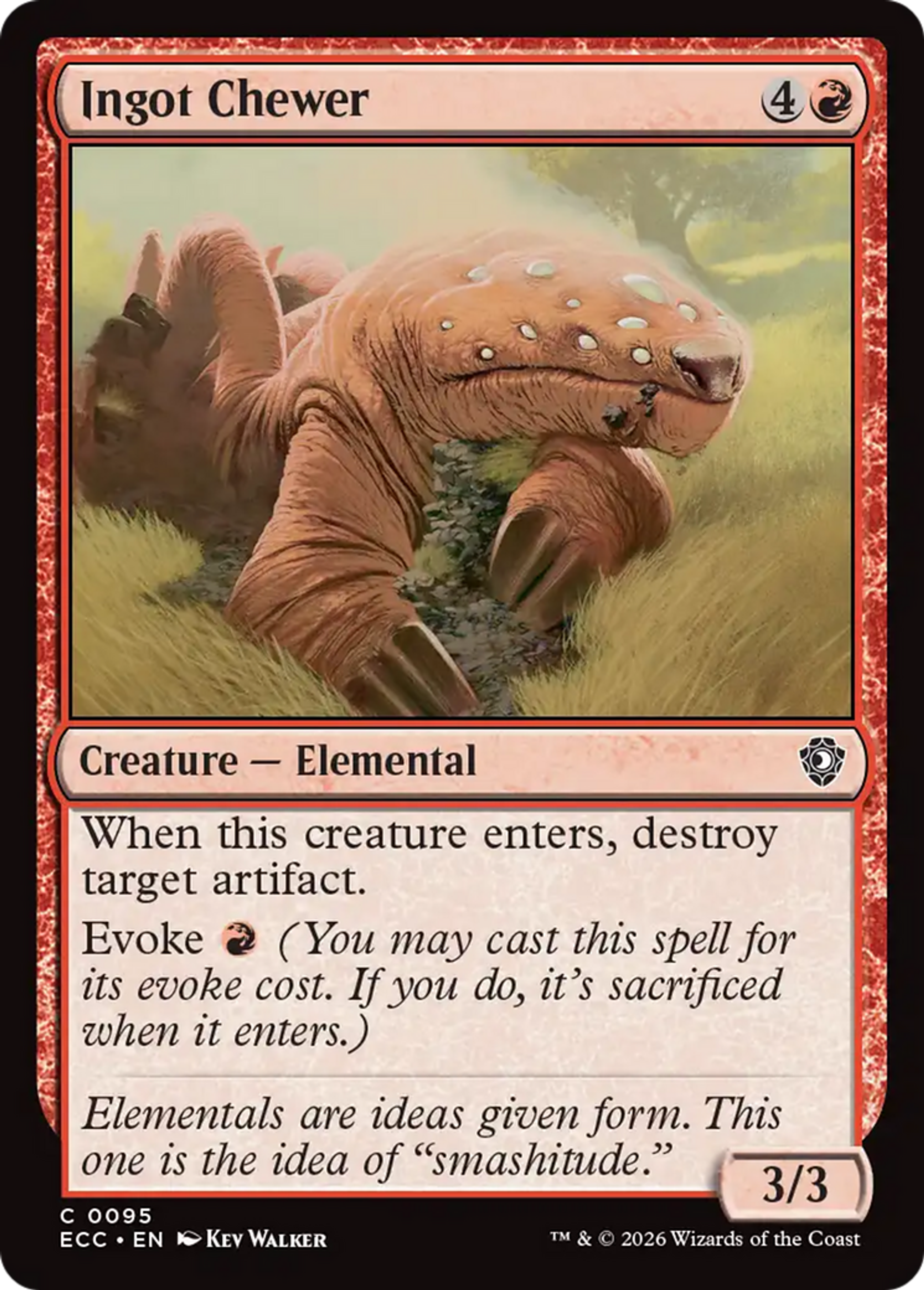 Ingot Chewer — Lorwyn Eclipsed Commander — Magic: The Gathering