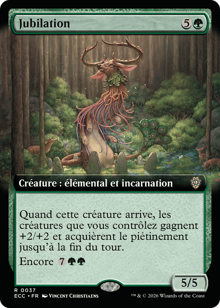 Jubilation — Lorwyn Eclipsed Commander — Magic: The Gathering