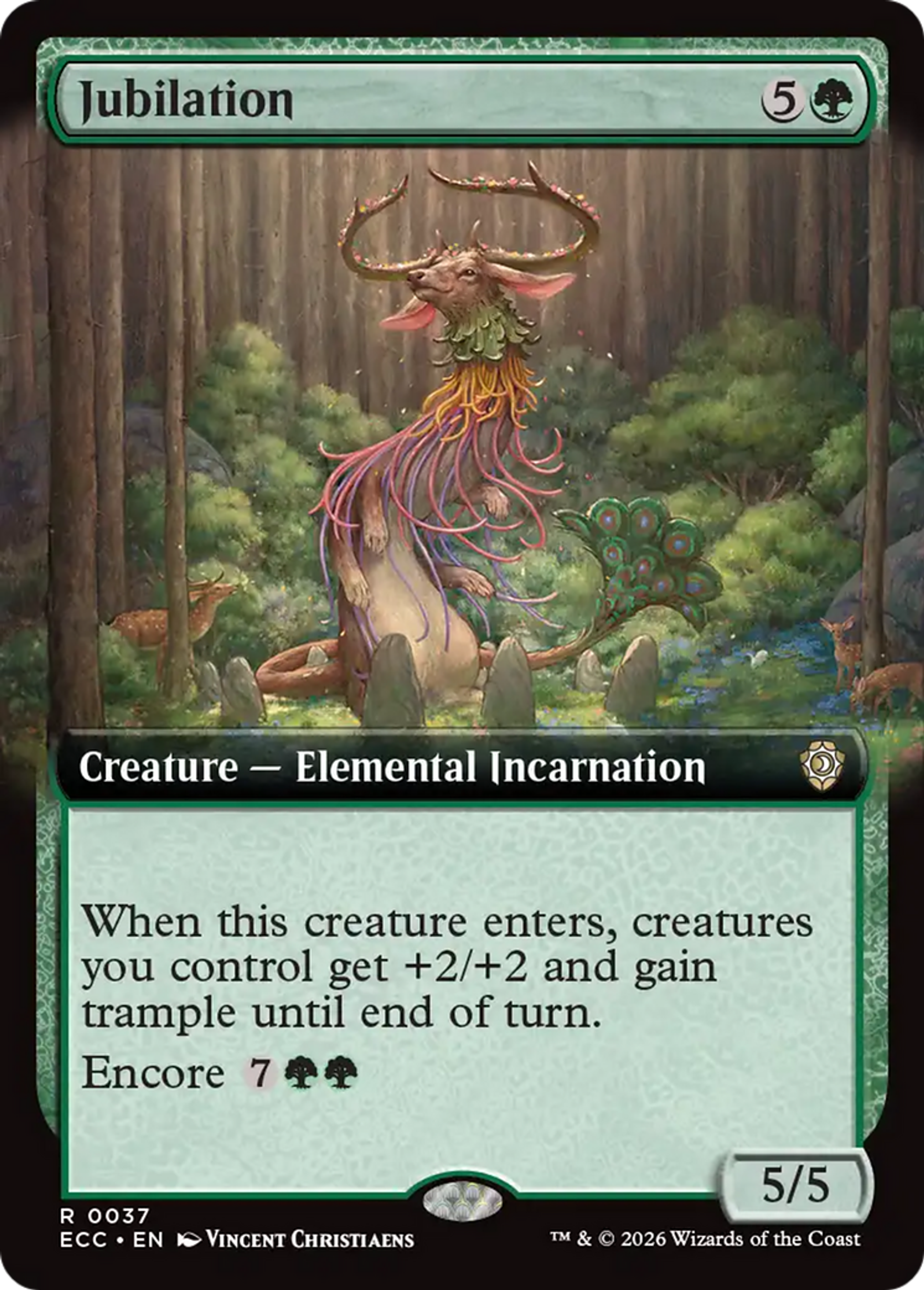 Jubilation — Lorwyn Eclipsed Commander — Magic: The Gathering