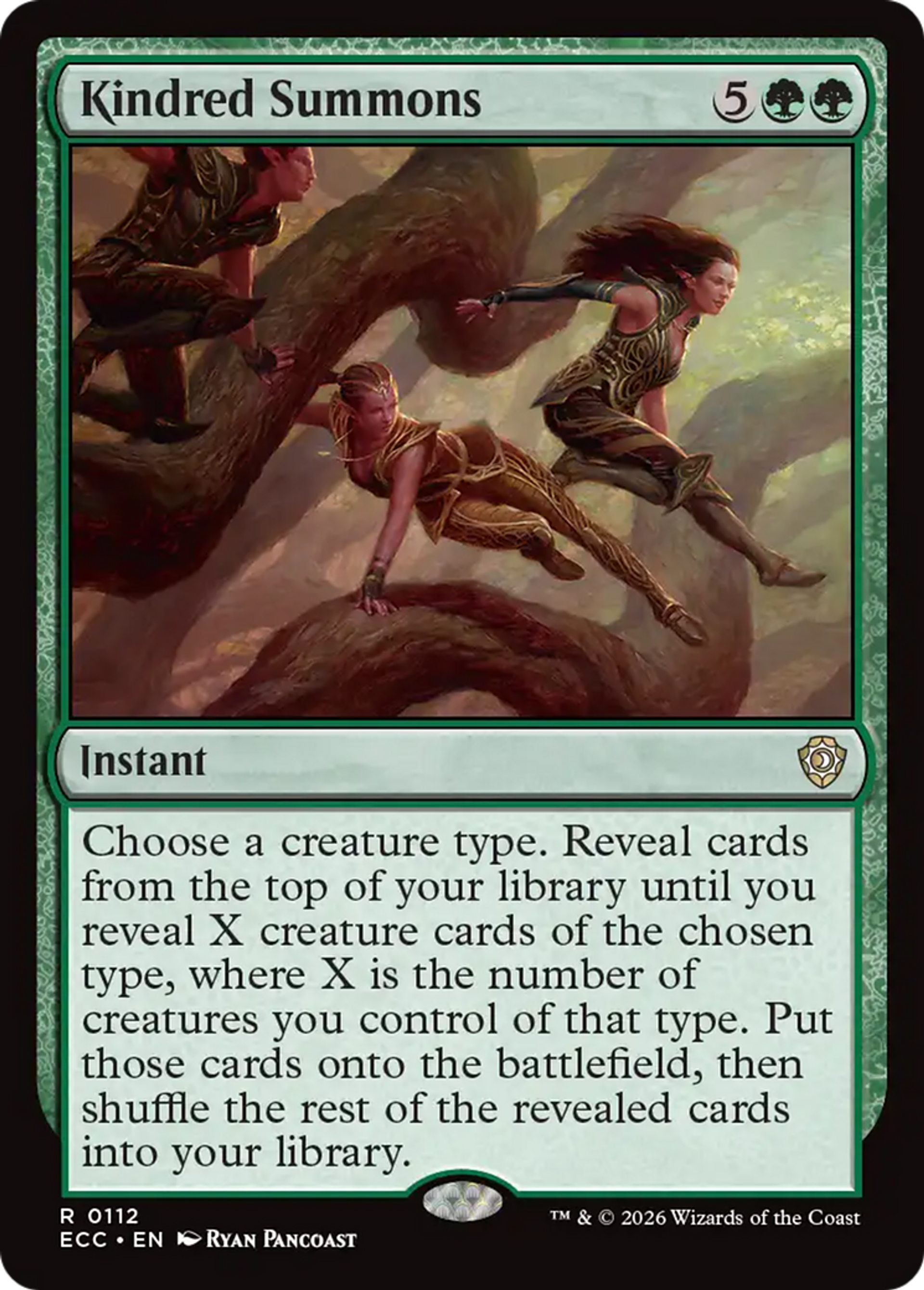 Kindred Summons — Lorwyn Eclipsed Commander — Magic: The Gathering