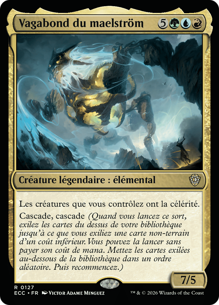 Vagabond du maelstrom — Lorwyn Eclipsed Commander — Magic: The Gathering