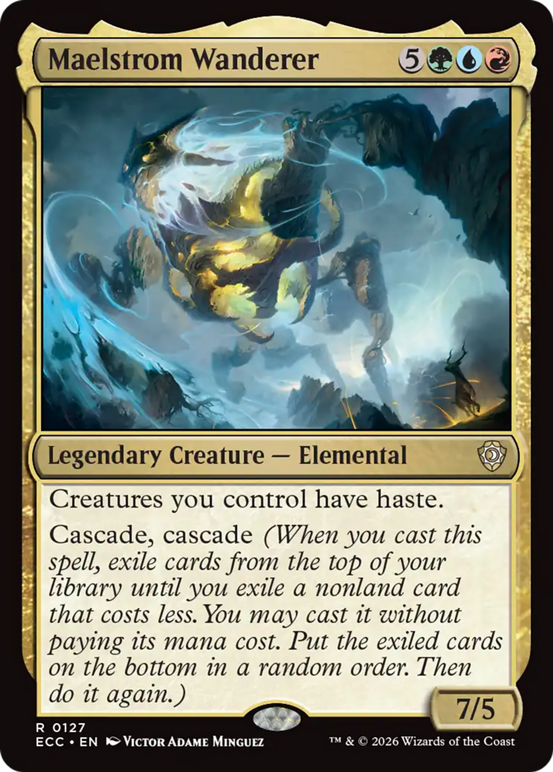 Maelstrom Wanderer — Lorwyn Eclipsed Commander — Magic: The Gathering