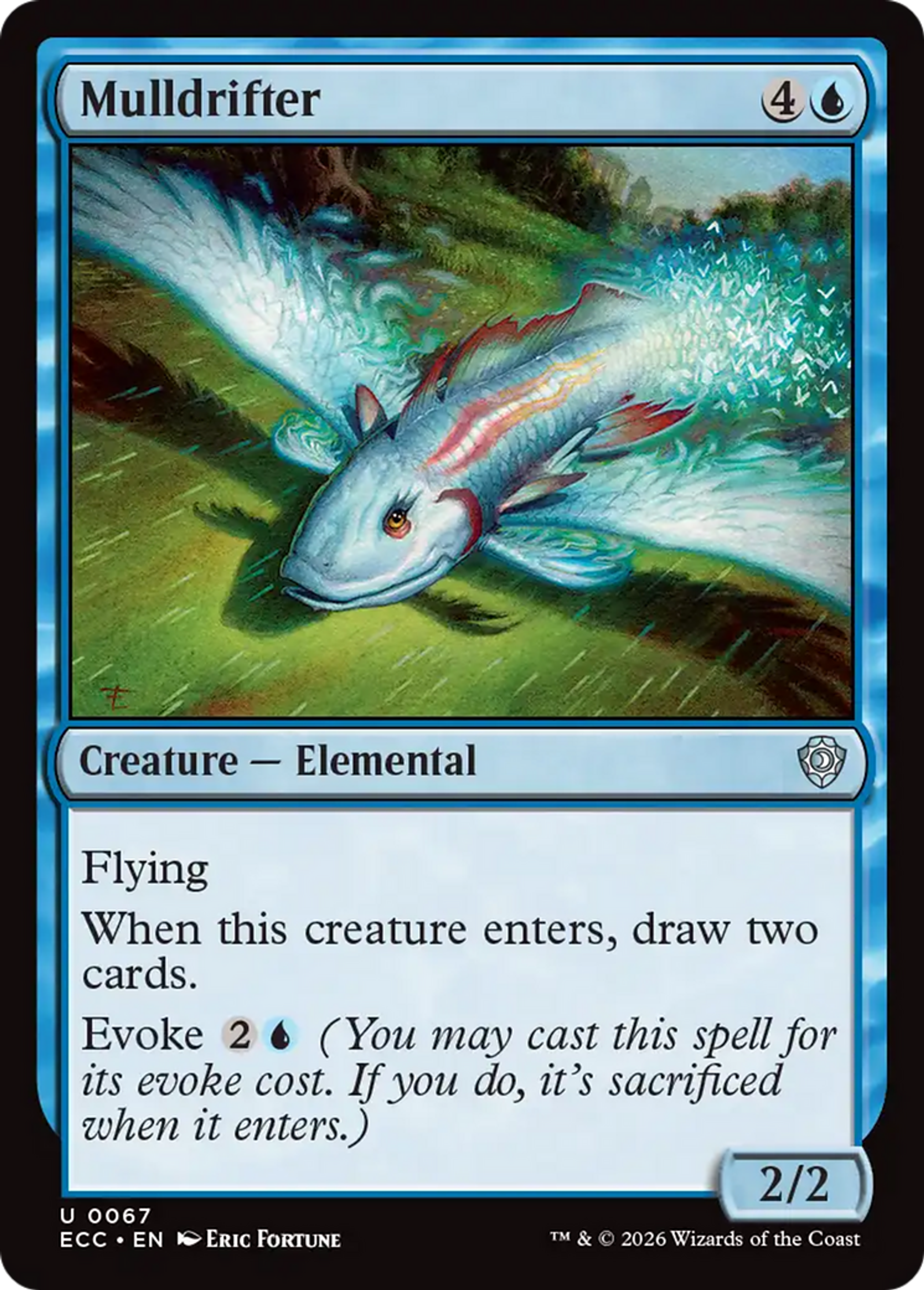Mulldrifter — Lorwyn Eclipsed Commander — Magic: The Gathering