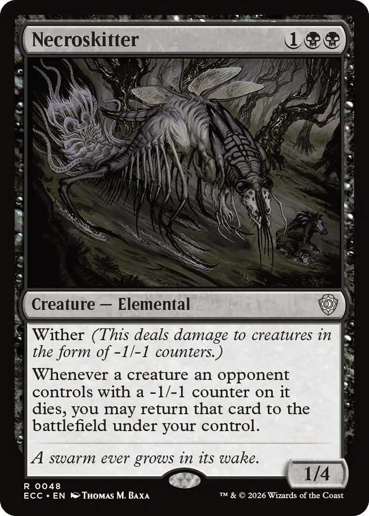 Necroskitter — Lorwyn Eclipsed Commander — Magic: The Gathering