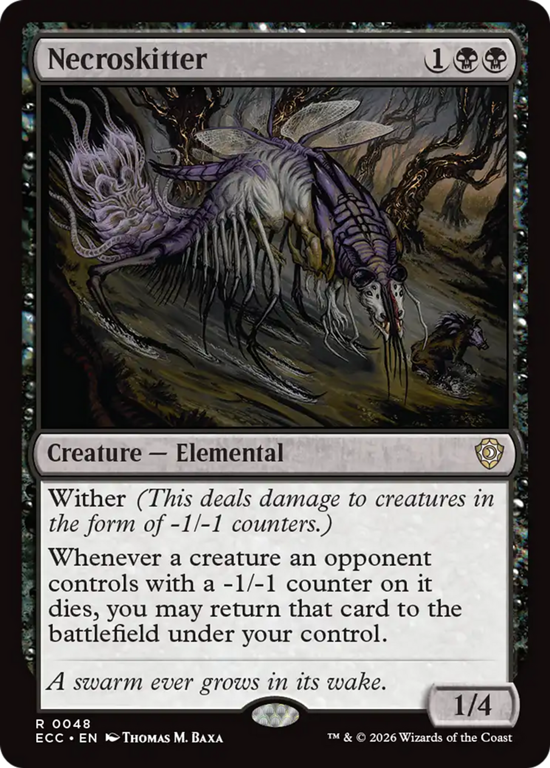 Necroskitter — Lorwyn Eclipsed Commander — Magic: The Gathering