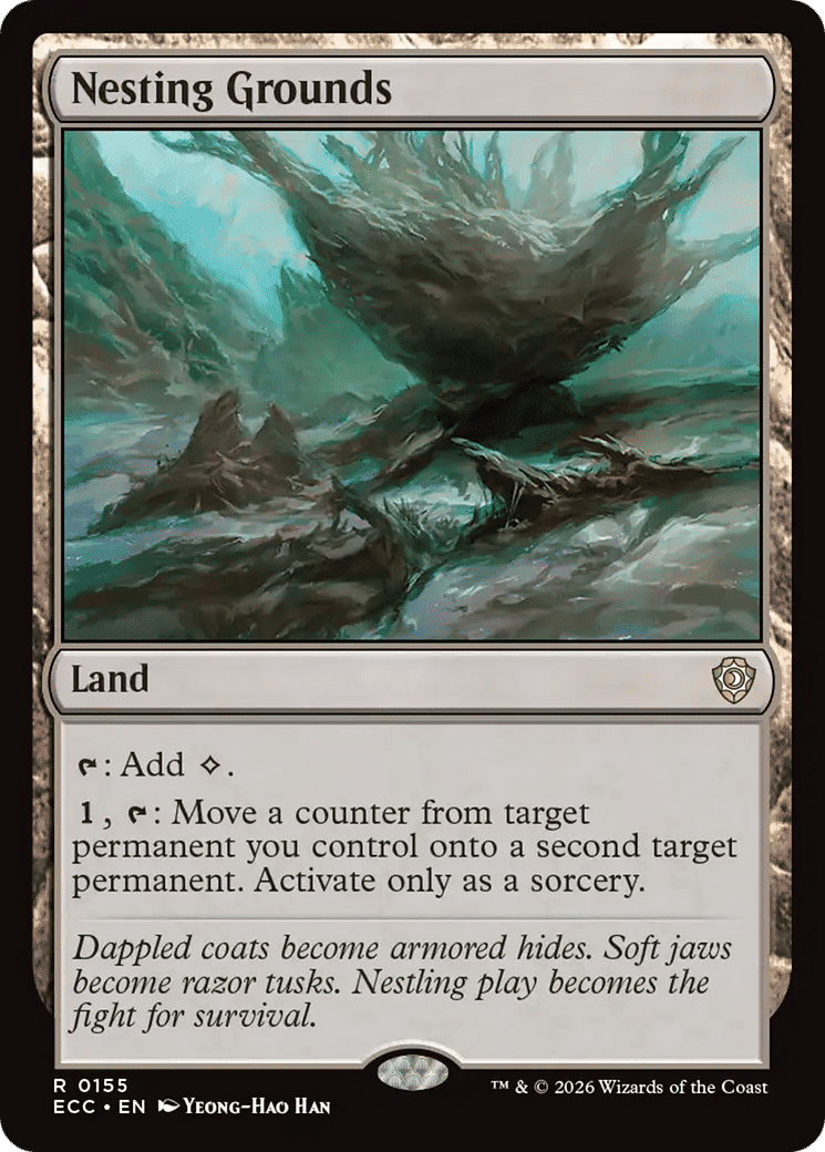 Nesting Grounds — Lorwyn Eclipsed Commander — Magic: The Gathering