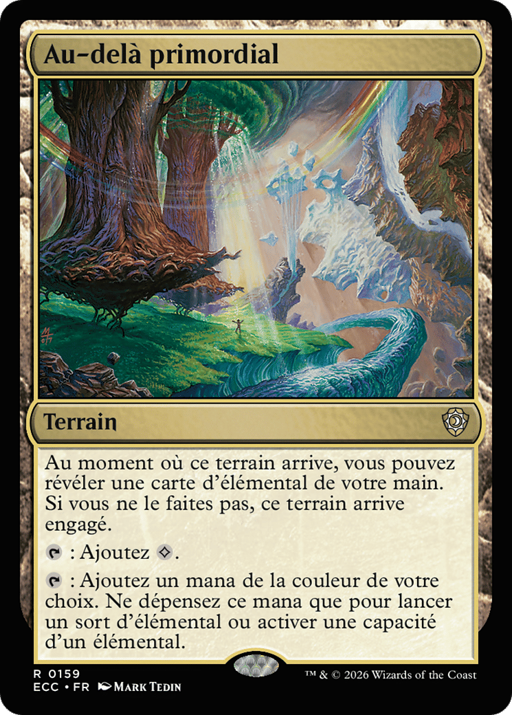 Au-delà primordial — Lorwyn Eclipsed Commander — Magic: The Gathering