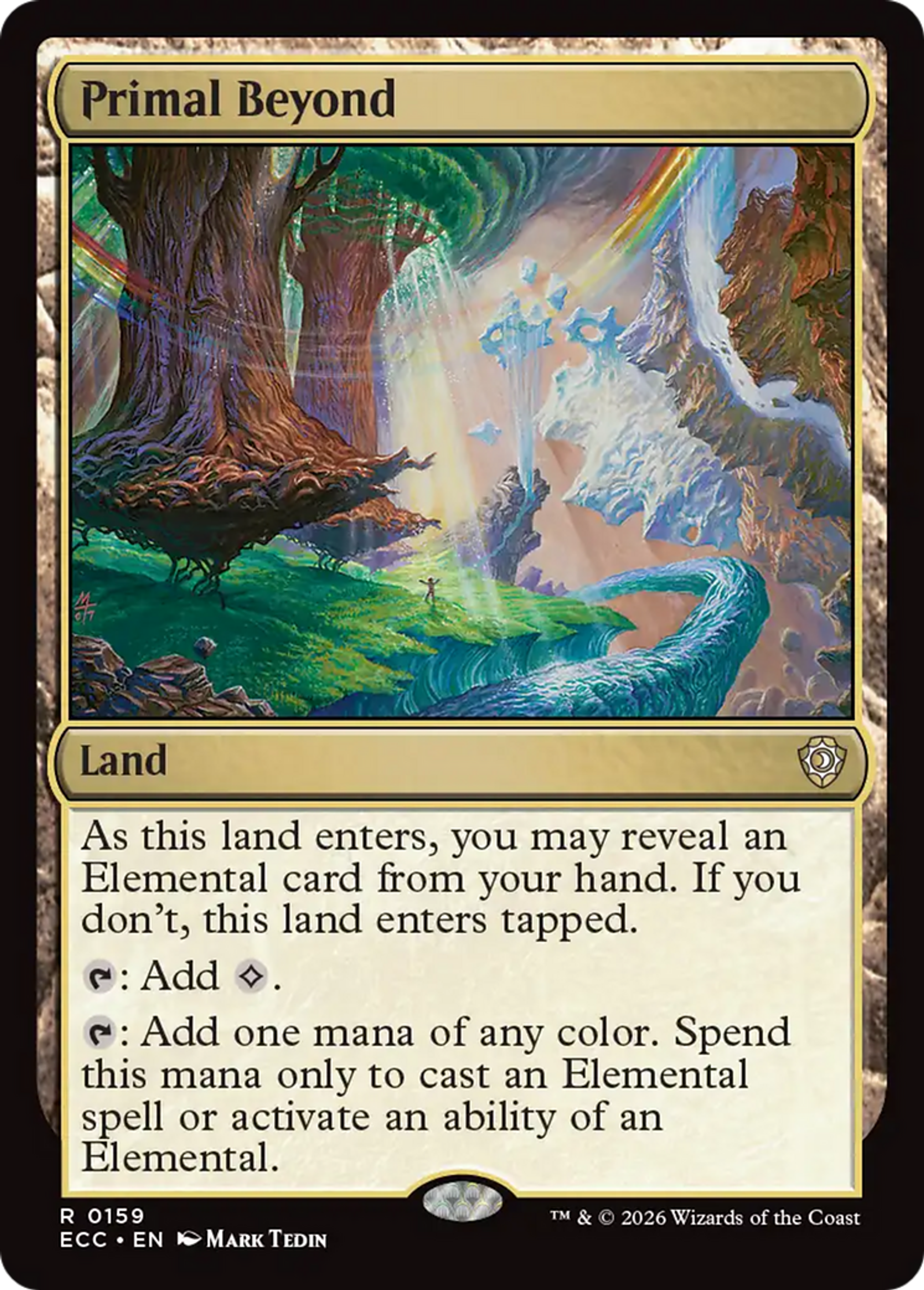 Primal Beyond — Lorwyn Eclipsed Commander — Magic: The Gathering
