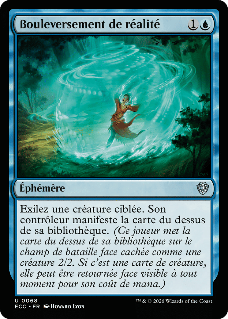 Bouleversement de réalité — Lorwyn Eclipsed Commander — Magic: The Gathering