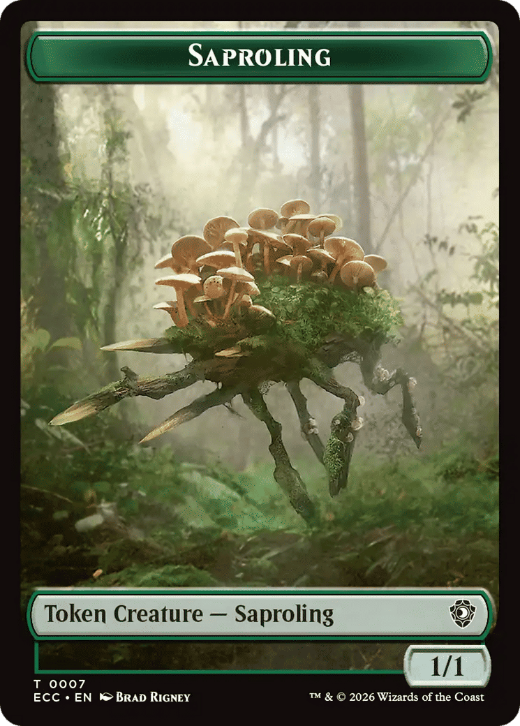 Saproling — Lorwyn Eclipsed Commander — Magic: The Gathering