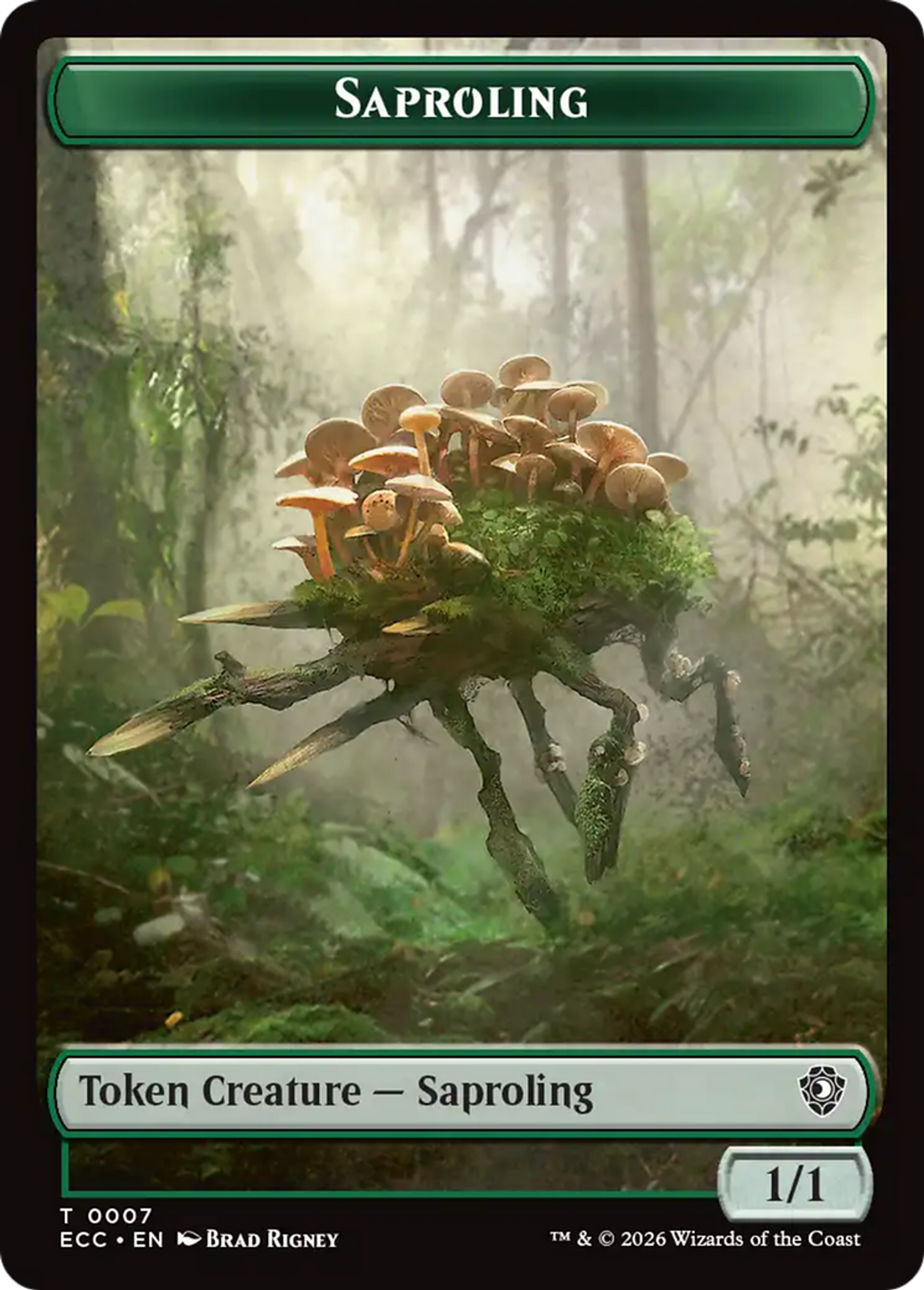 Saproling — Lorwyn Eclipsed Commander — Magic: The Gathering