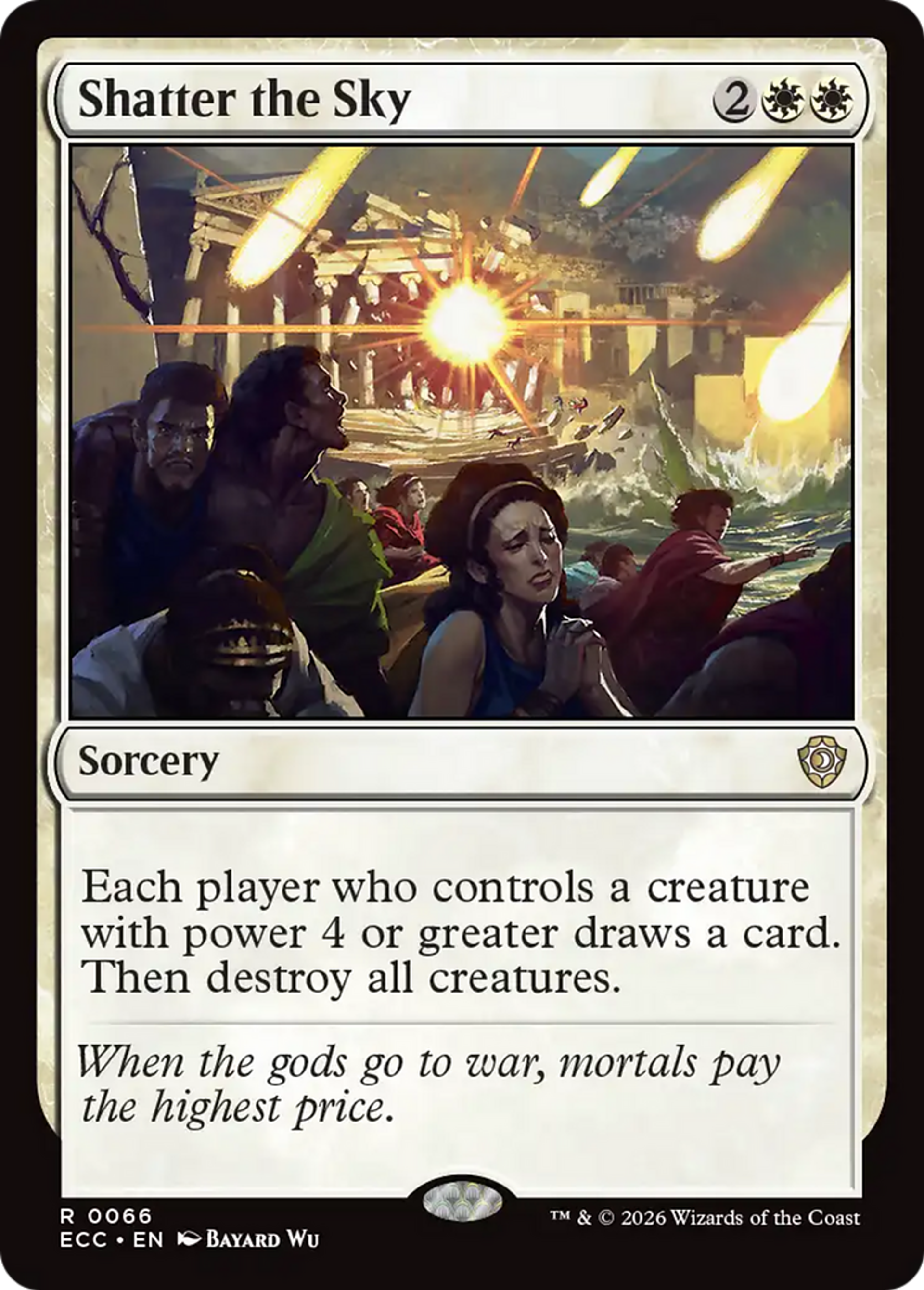 Shatter the Sky — Lorwyn Eclipsed Commander — Magic: The Gathering