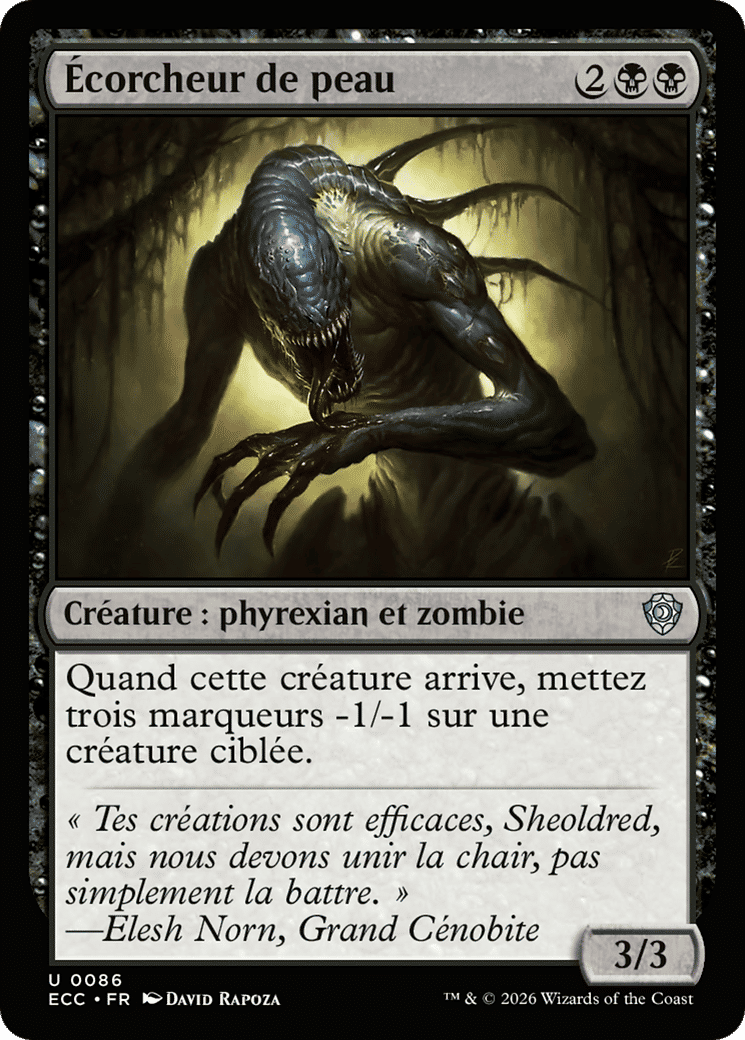 Écorcheur de peau — Lorwyn Eclipsed Commander — Magic: The Gathering