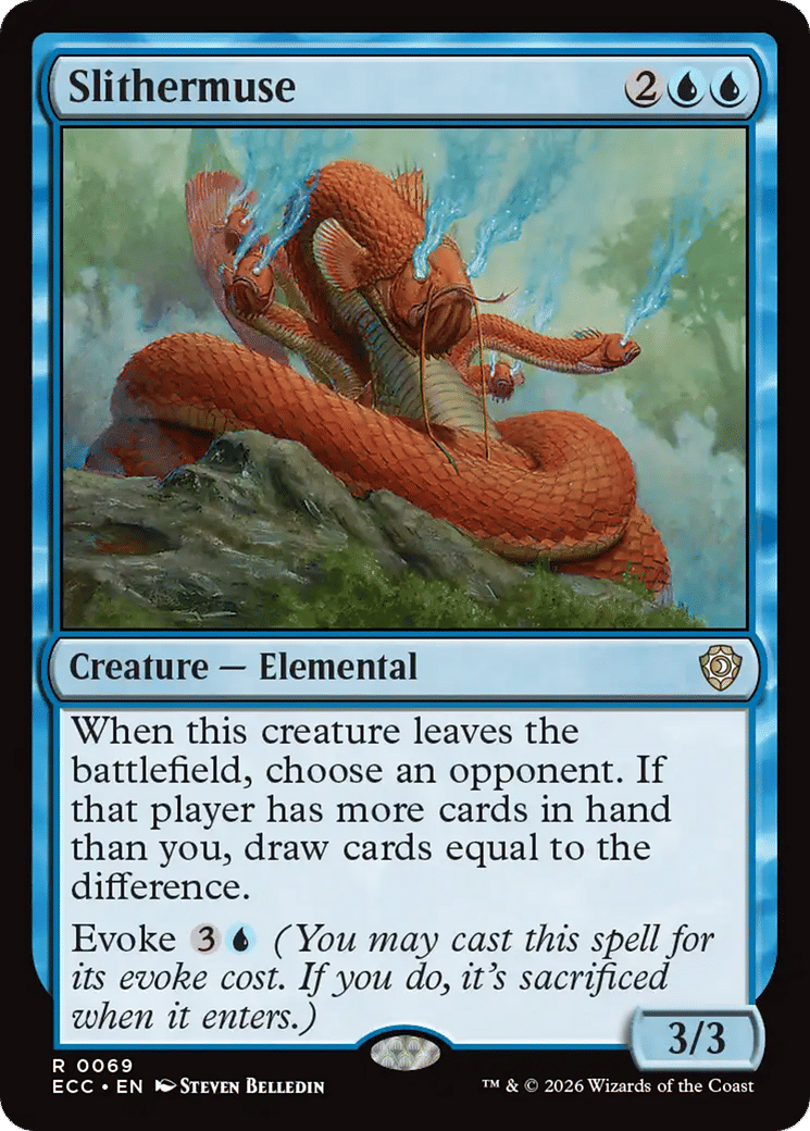 Slithermuse — Lorwyn Eclipsed Commander — Magic: The Gathering