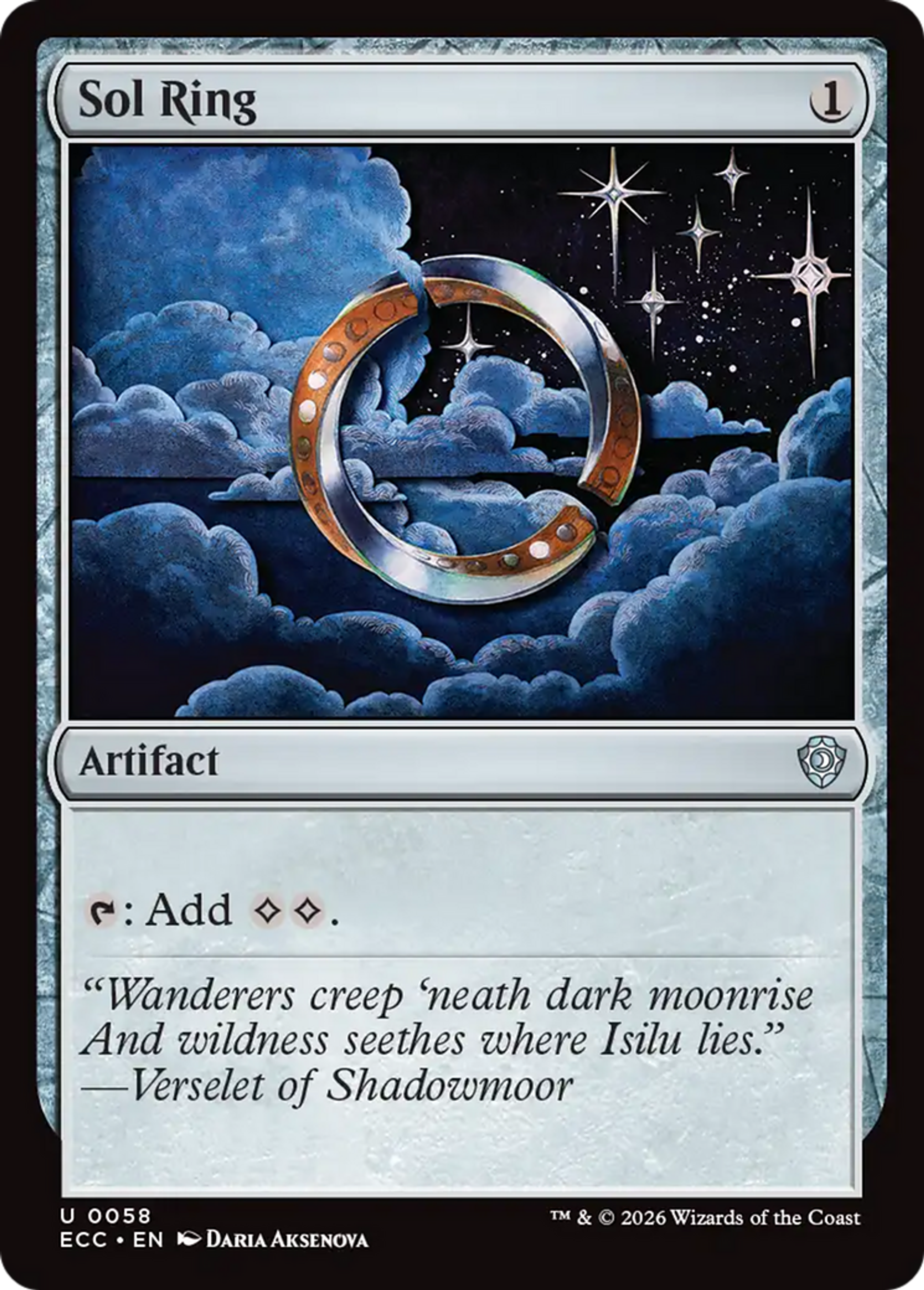 Sol Ring — Lorwyn Eclipsed Commander — Magic: The Gathering