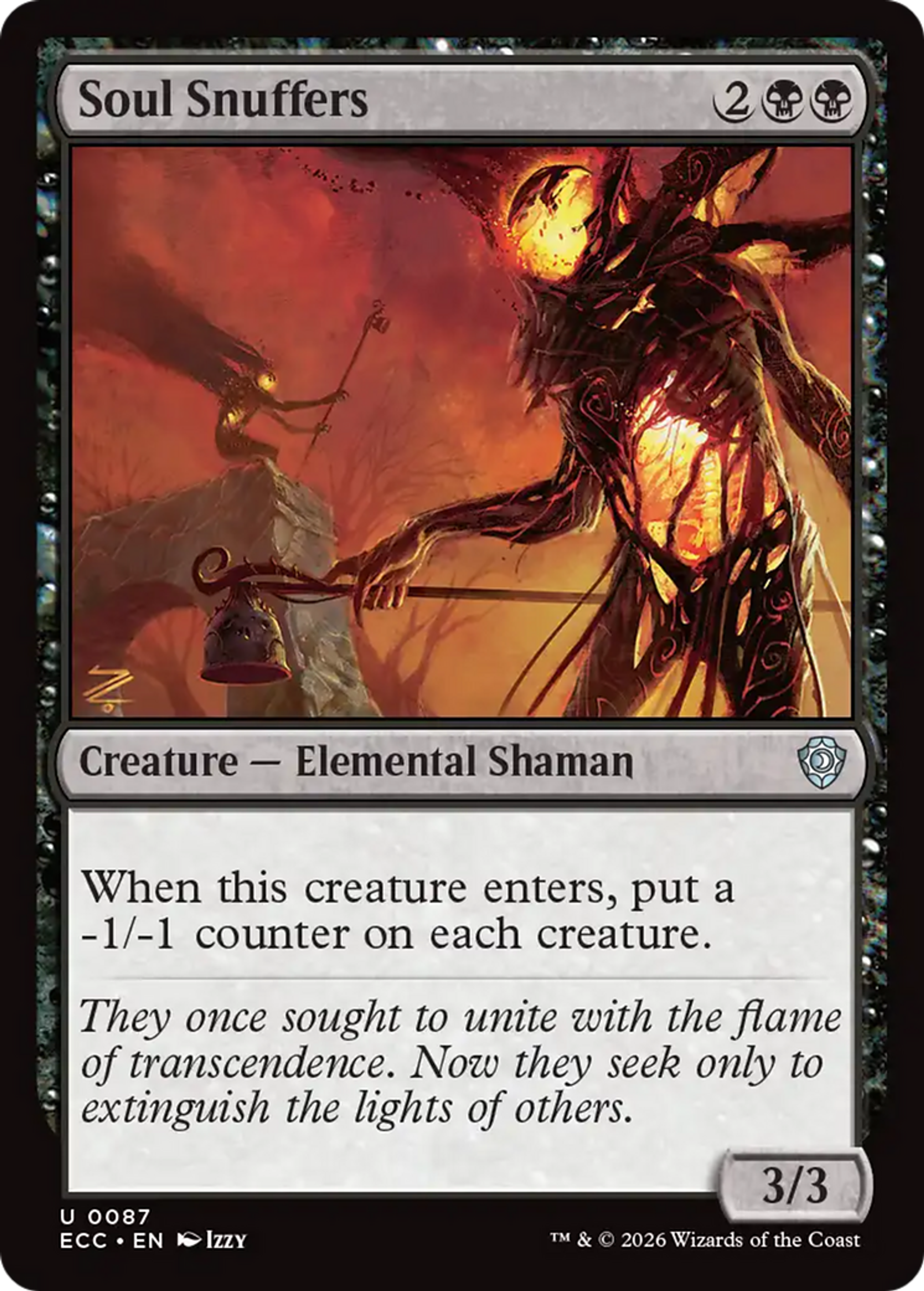 Soul Snuffers — Lorwyn Eclipsed Commander — Magic: The Gathering