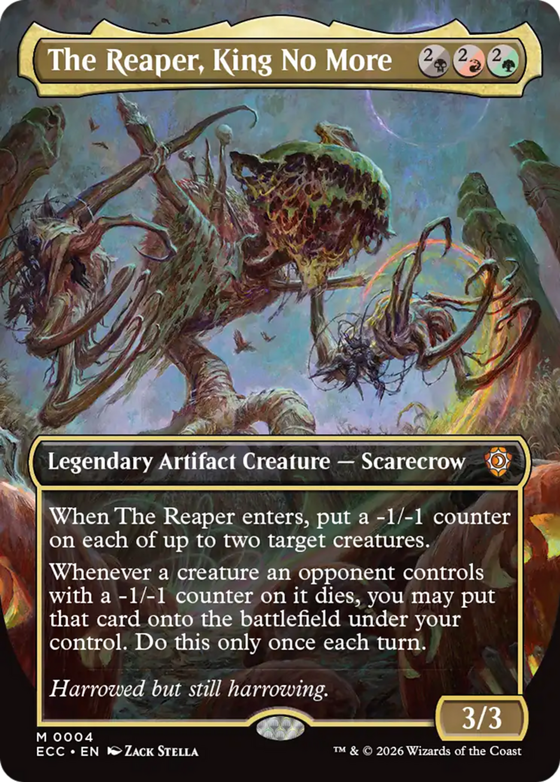 The Reaper, King No More — Lorwyn Eclipsed Commander — Magic: The Gathering