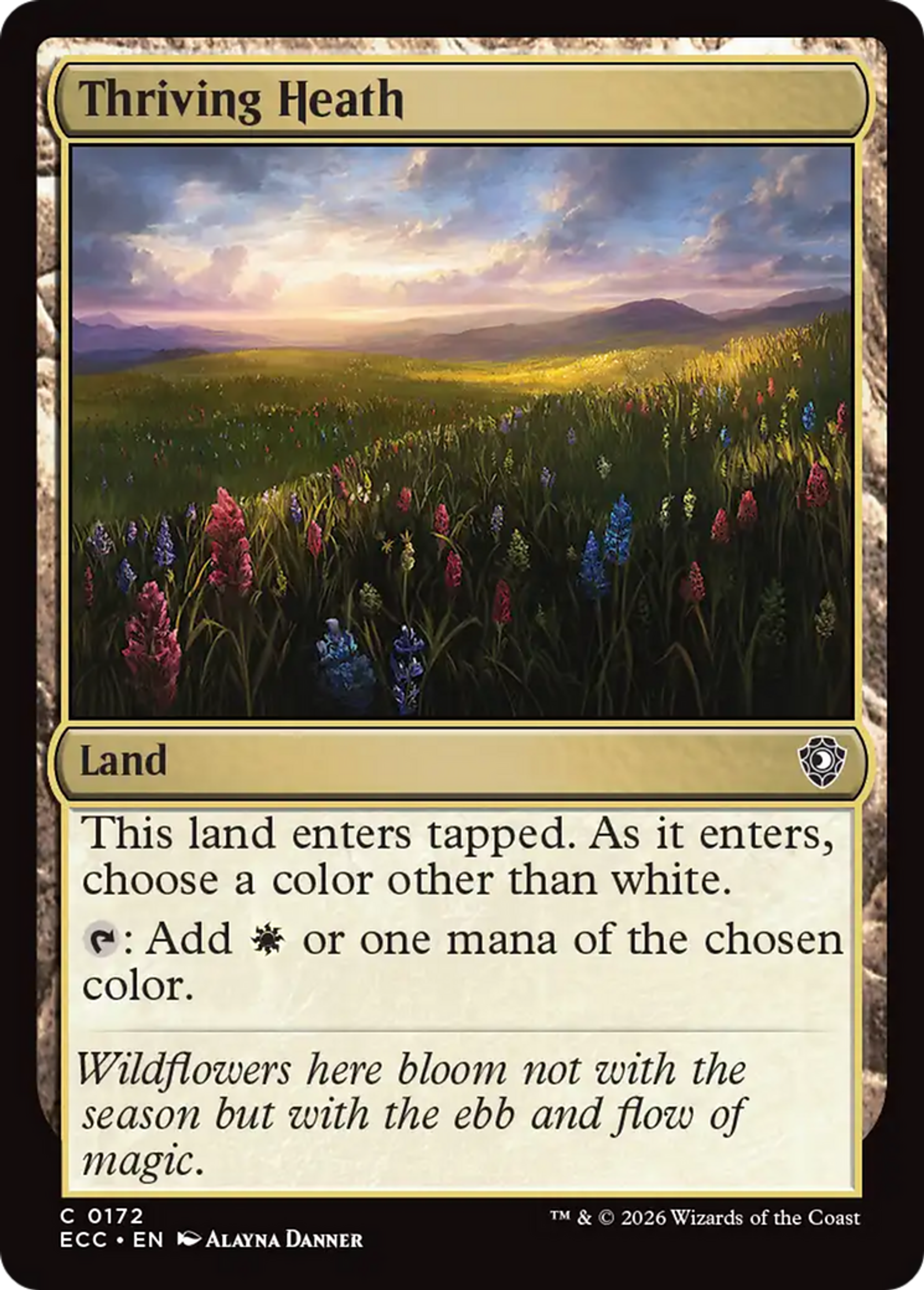 Thriving Heath — Lorwyn Eclipsed Commander — Magic: The Gathering