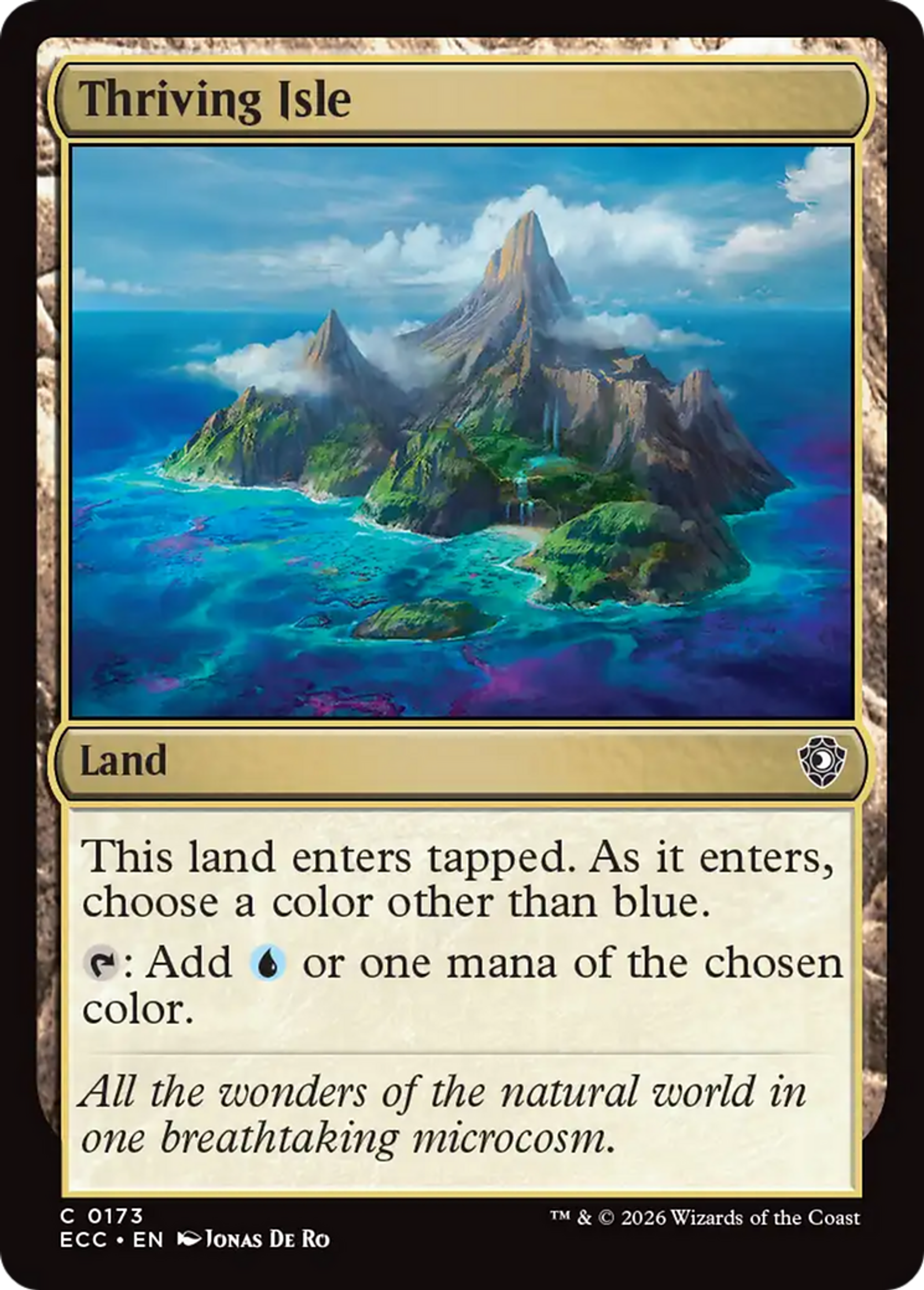 Thriving Isle — Lorwyn Eclipsed Commander — Magic: The Gathering