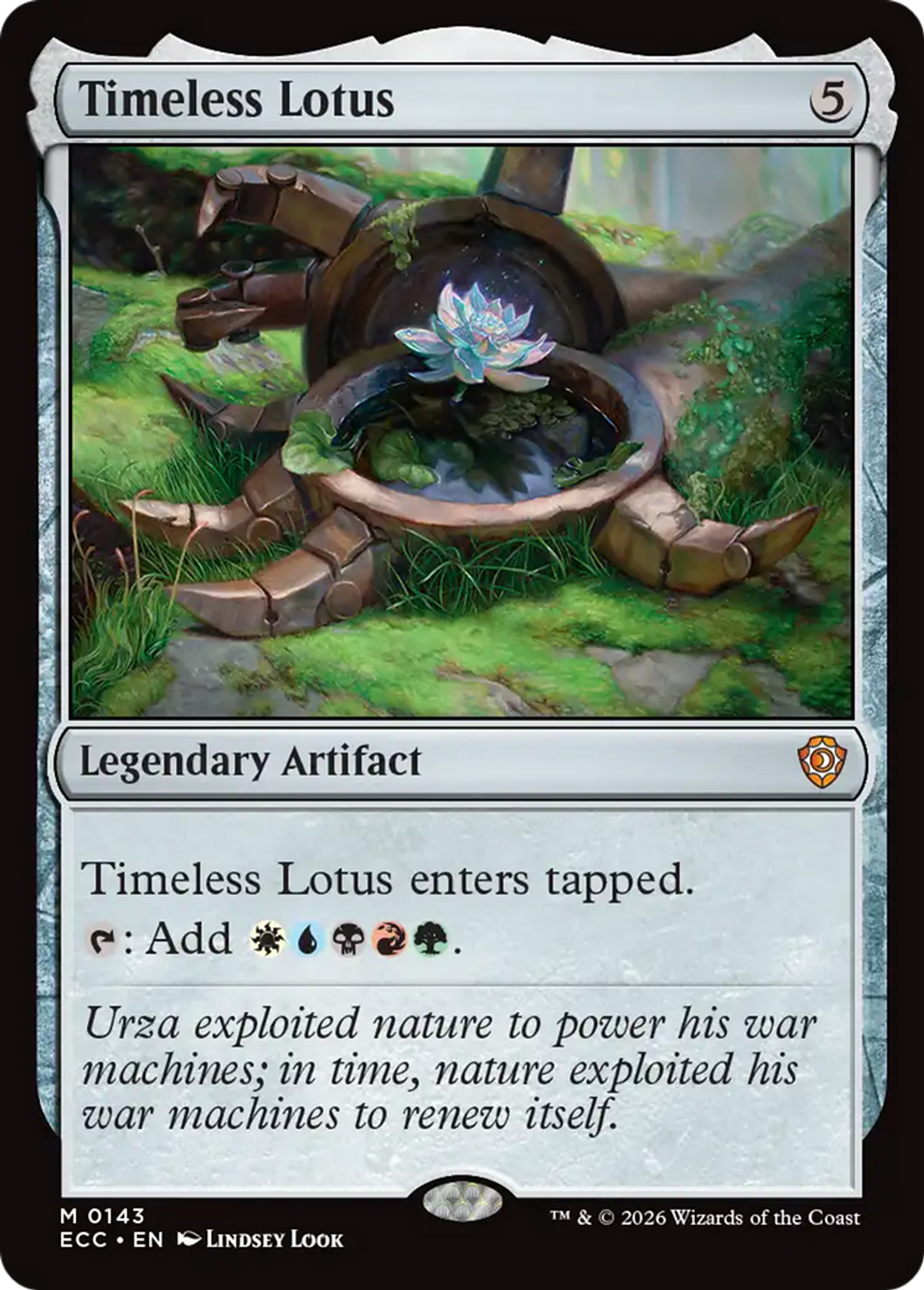 Timeless Lotus — Lorwyn Eclipsed Commander — Magic: The Gathering