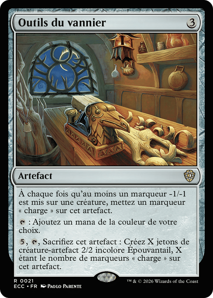 Outils du vannier — Lorwyn Eclipsed Commander — Magic: The Gathering