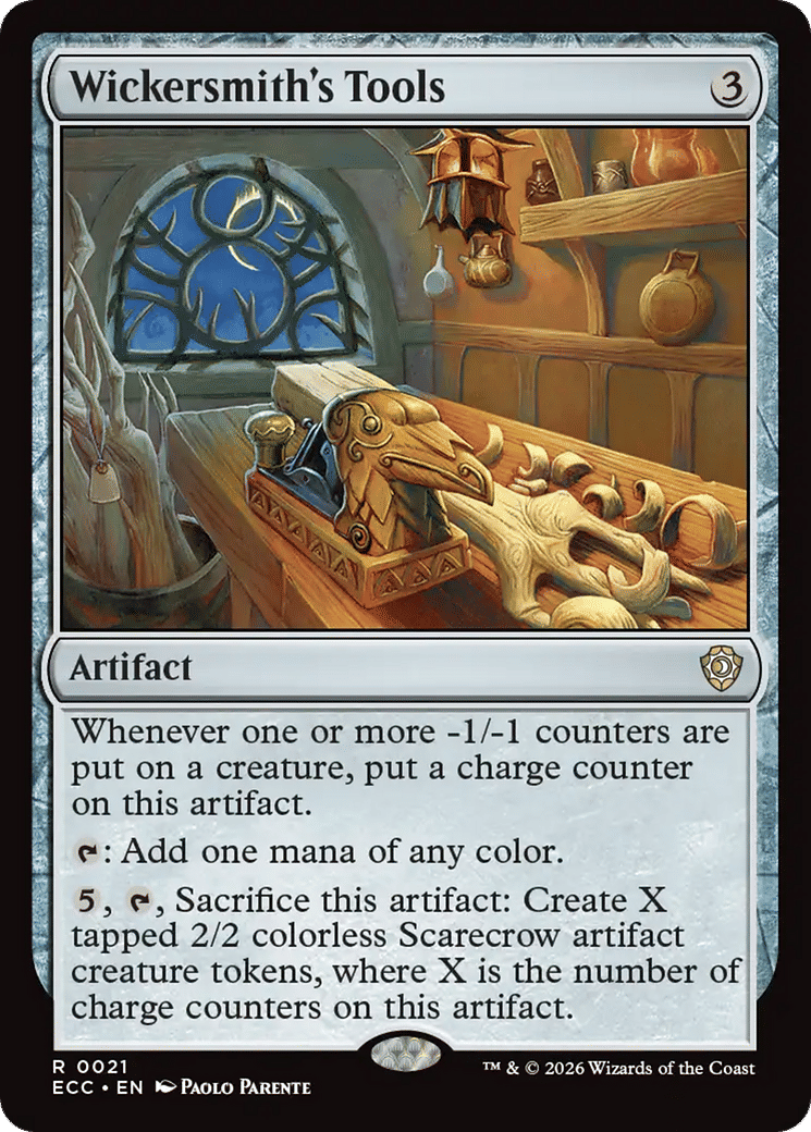 Wickersmith's Tools — Lorwyn Eclipsed Commander — Magic: The Gathering