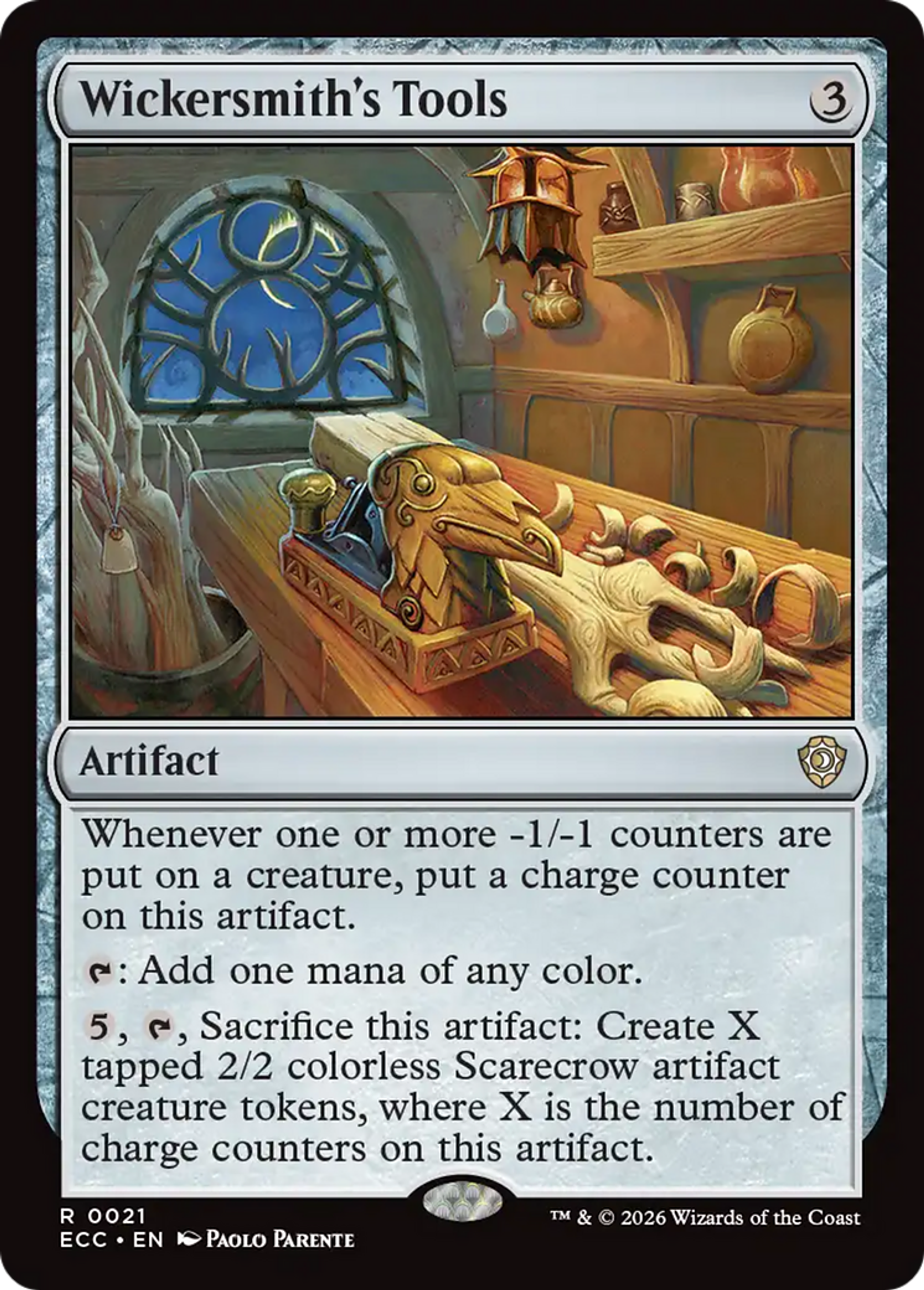 Wickersmith's Tools — Lorwyn Eclipsed Commander — Magic: The Gathering
