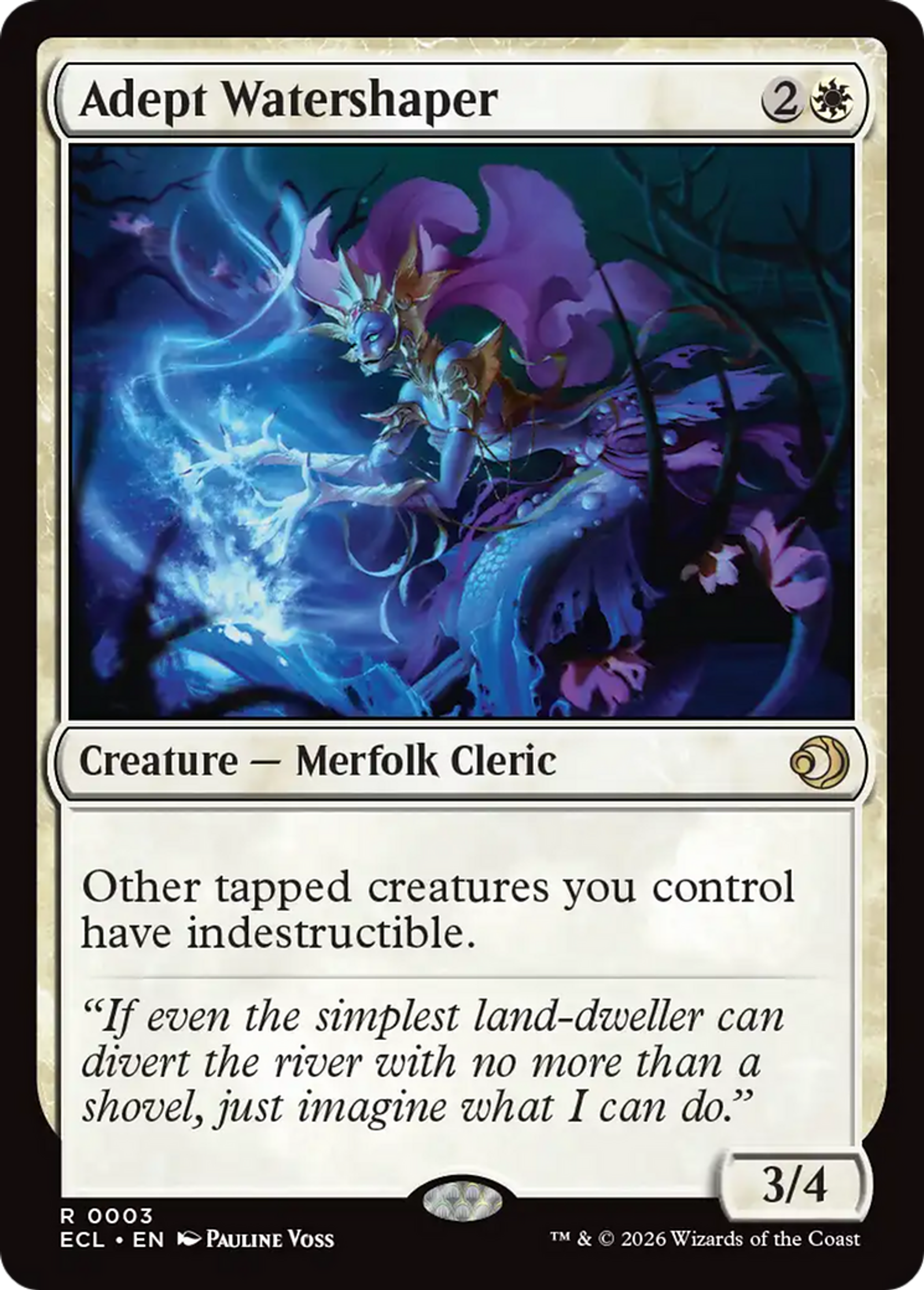 Forge-eau experte — Lorwyn Eclipsed — Magic: The Gathering