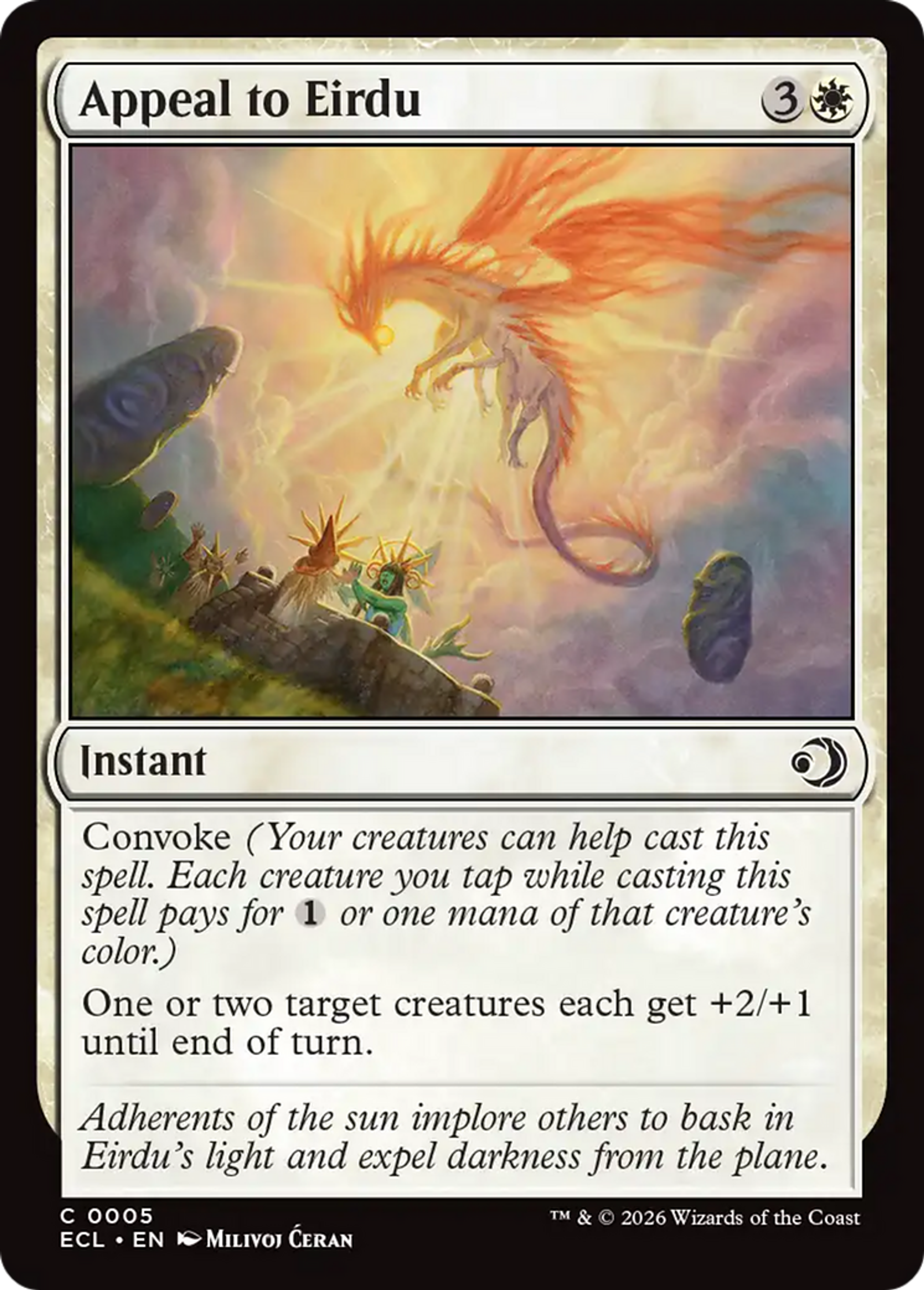 Appeal to Eirdu — Lorwyn Eclipsed — Magic: The Gathering