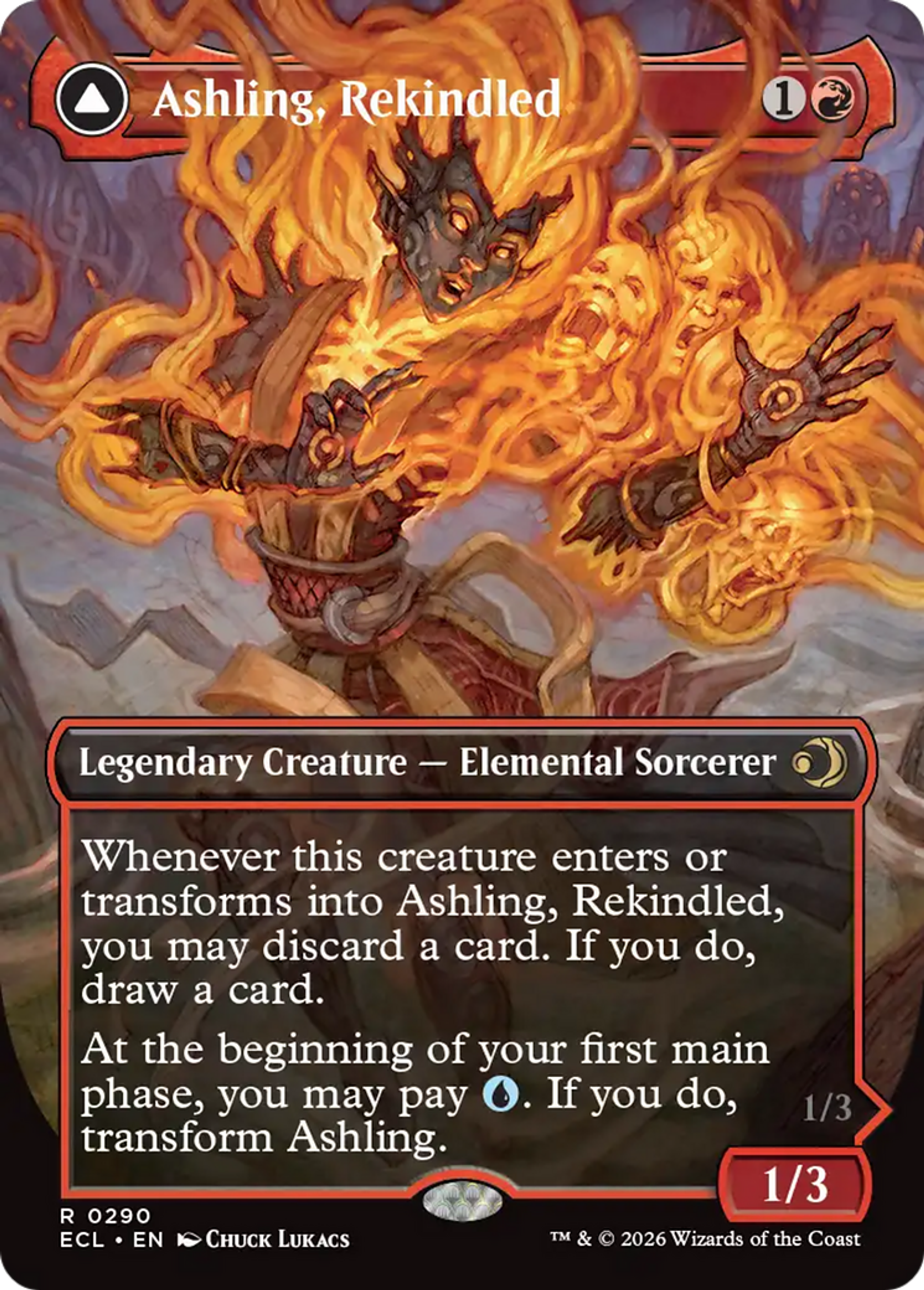 Ashling, Rekindled // Ashling, Rimebound — Lorwyn Eclipsed — Magic: The Gathering