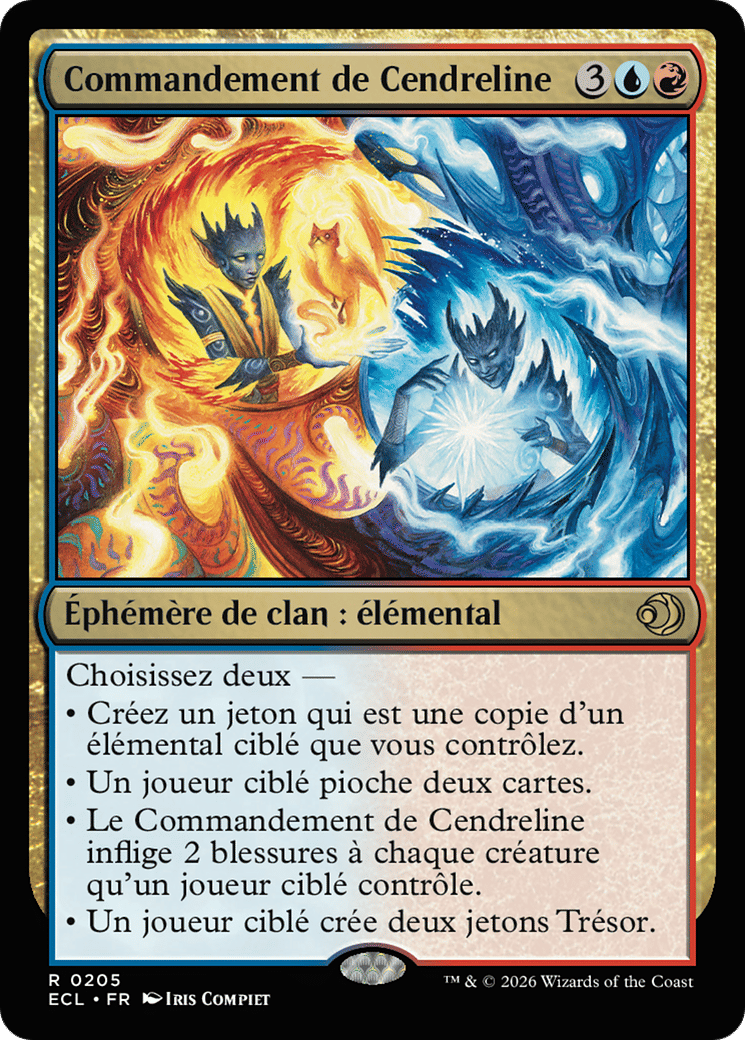 Commandement de Cendreline — Lorwyn Eclipsed — Magic: The Gathering