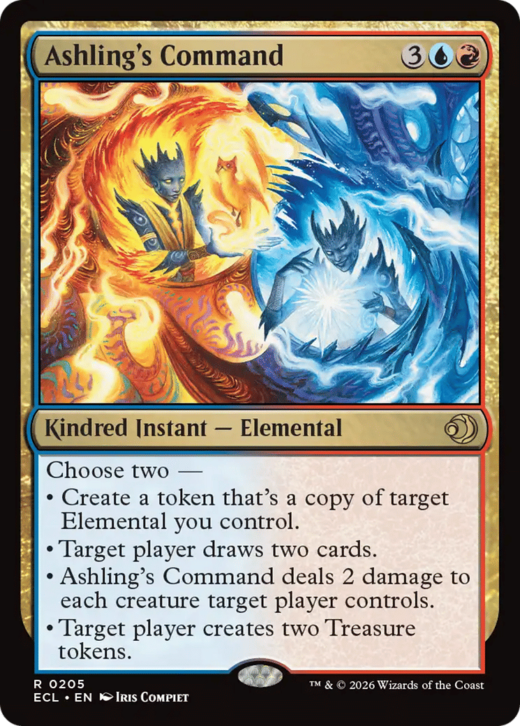 Ashling's Command — Lorwyn Eclipsed — Magic: The Gathering