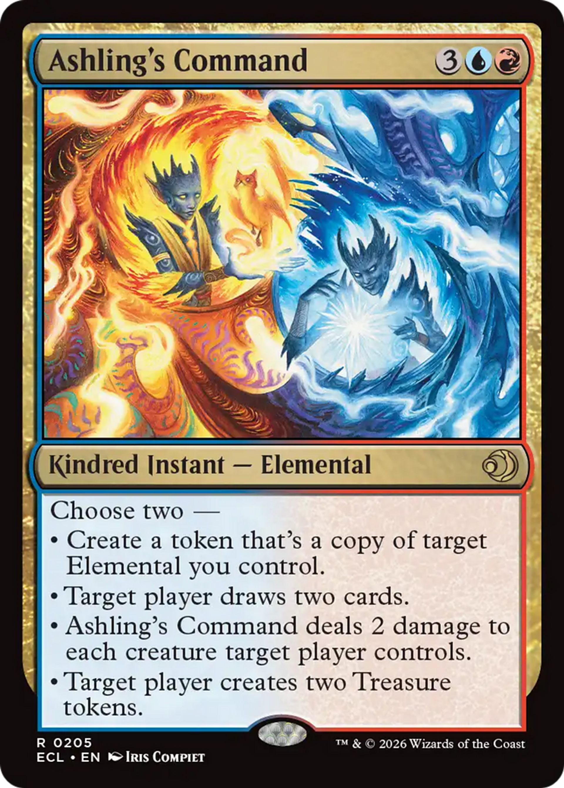 Commandement de Cendreline — Lorwyn Eclipsed — Magic: The Gathering