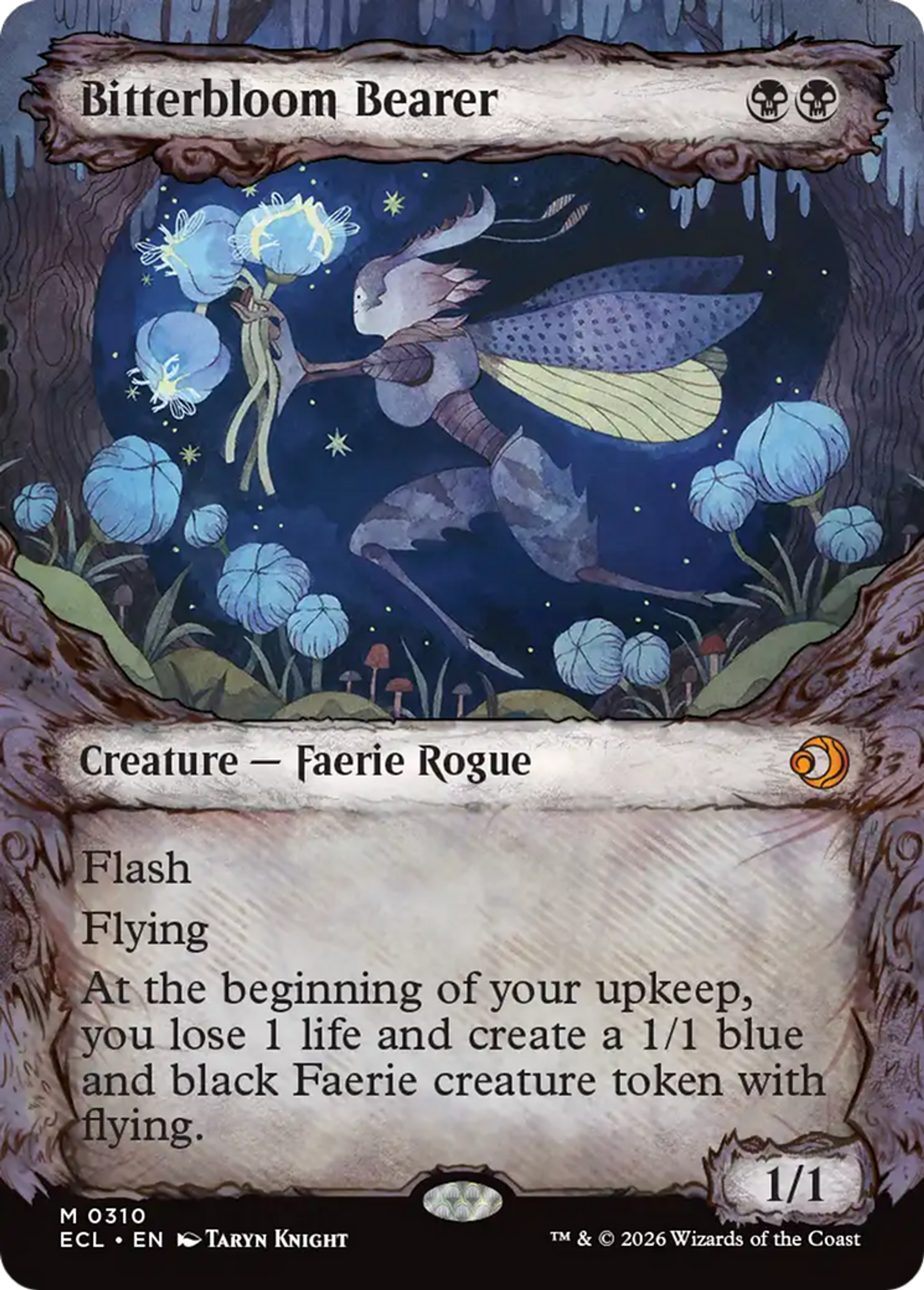 Bitterbloom Bearer — Lorwyn Eclipsed — Magic: The Gathering
