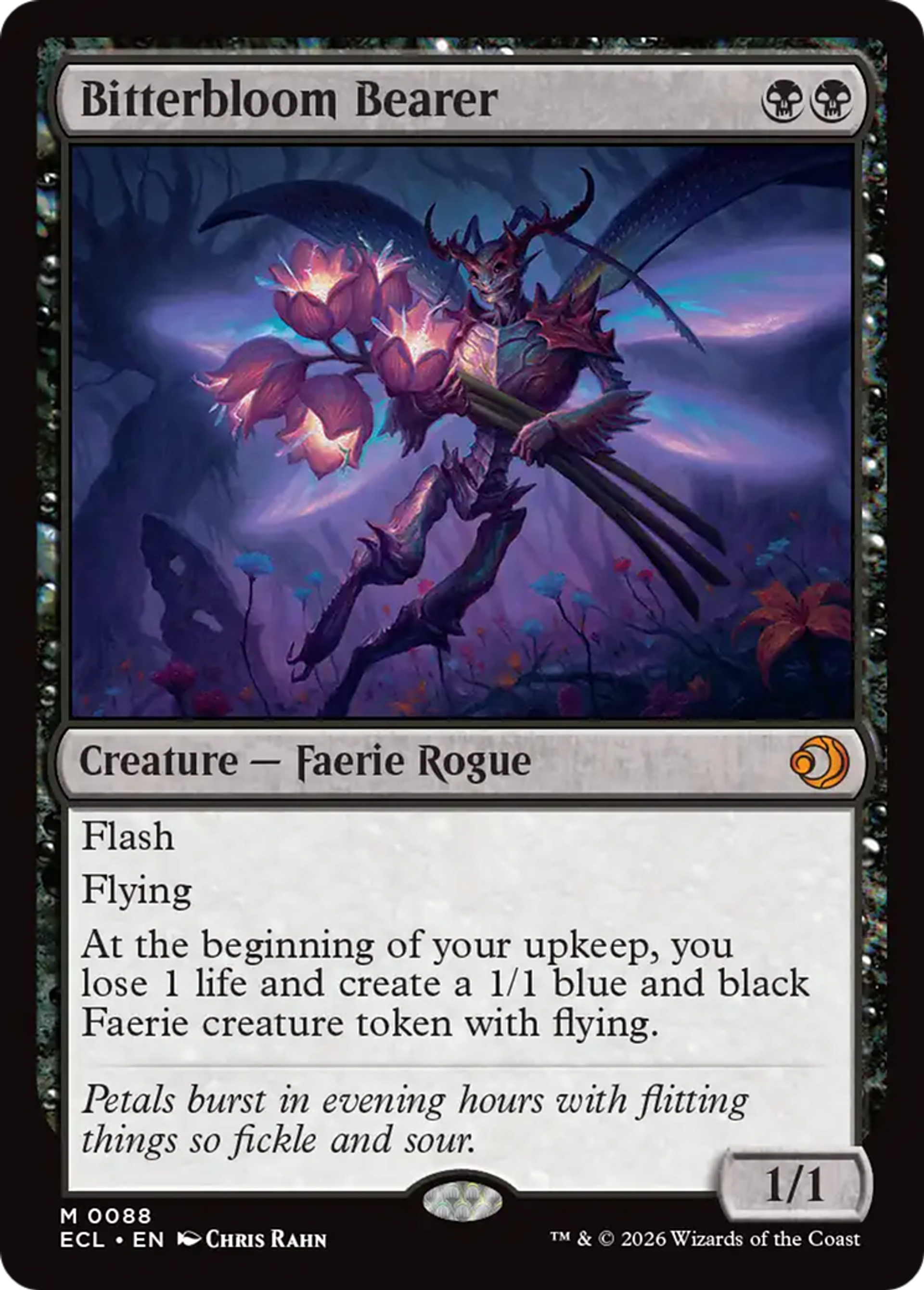 Bitterbloom Bearer — Lorwyn Eclipsed — Magic: The Gathering