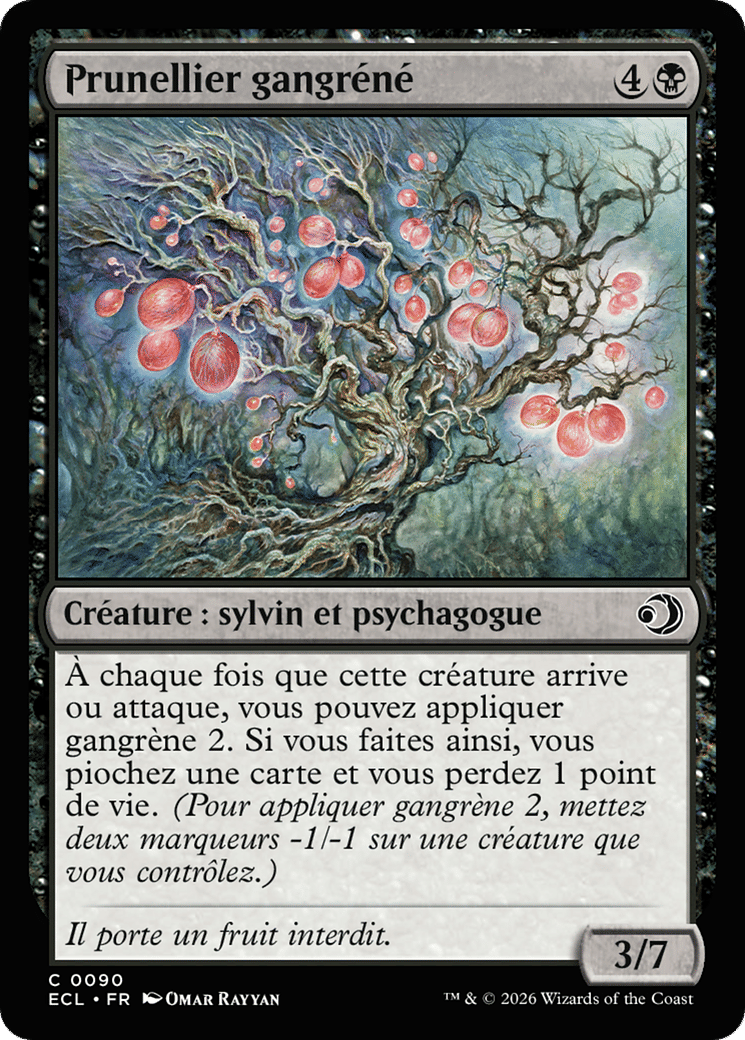 Prunellier gangréné — Lorwyn Eclipsed — Magic: The Gathering
