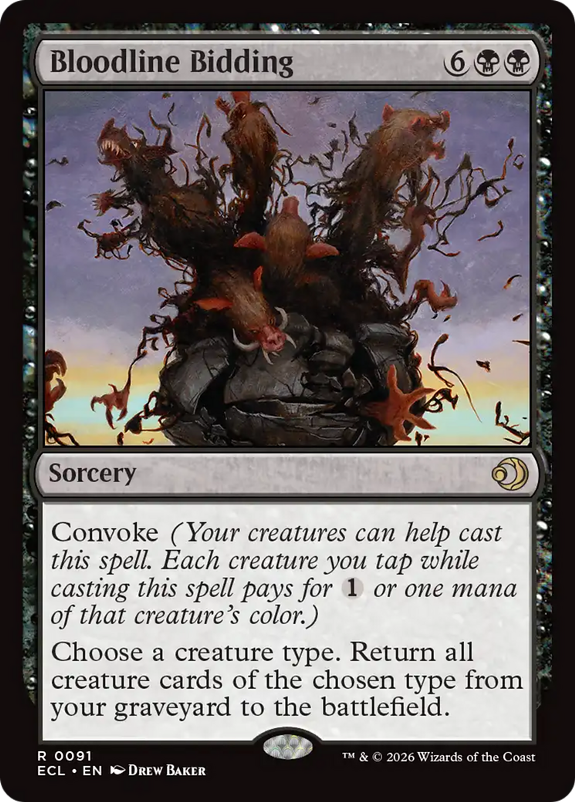 Ordre de la lignée — Lorwyn Eclipsed — Magic: The Gathering