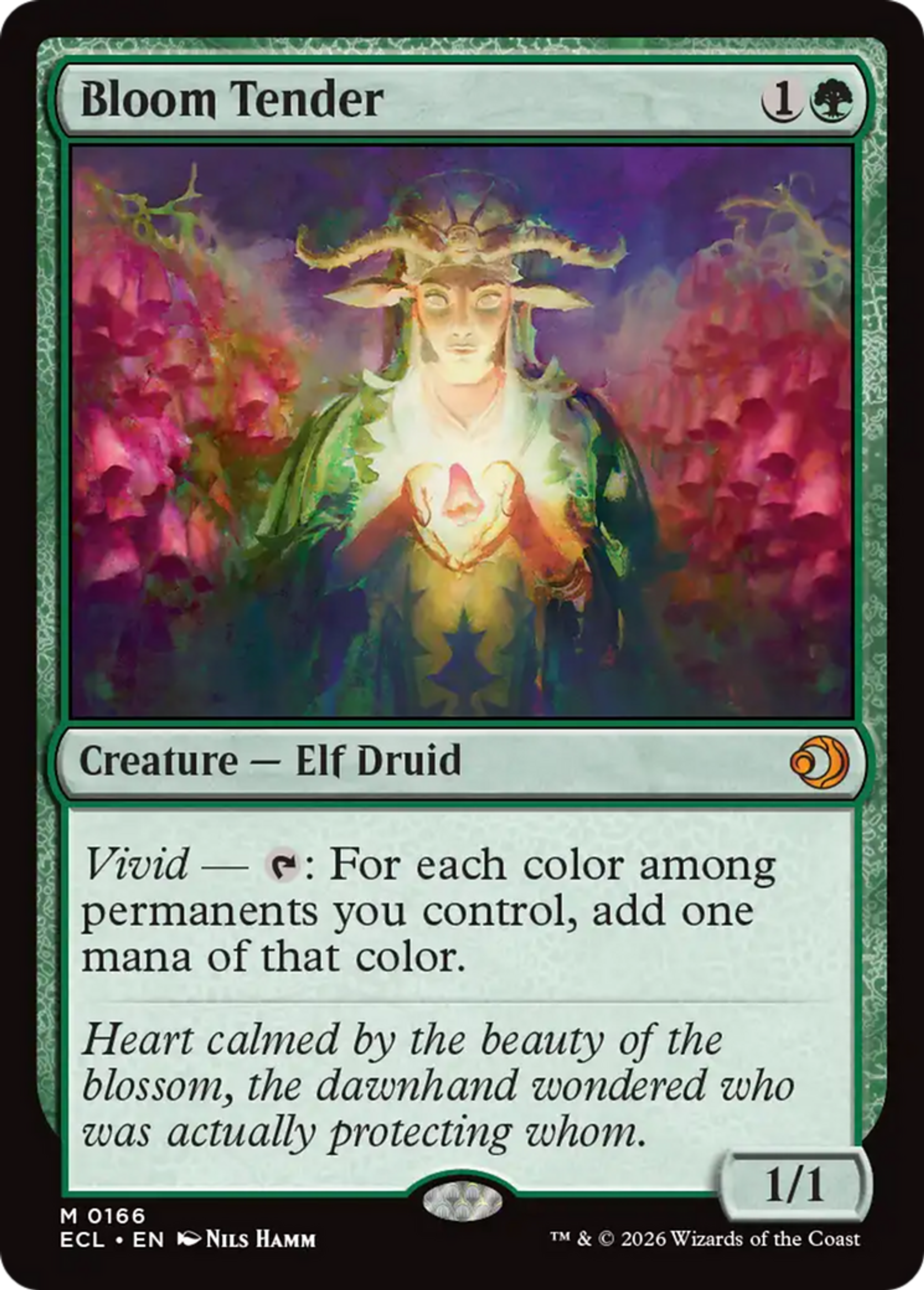 Marraine des floraisons — Lorwyn Eclipsed — Magic: The Gathering
