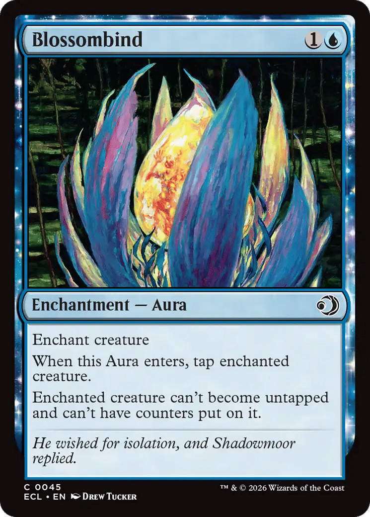 Blossombind — Lorwyn Eclipsed — Magic: The Gathering