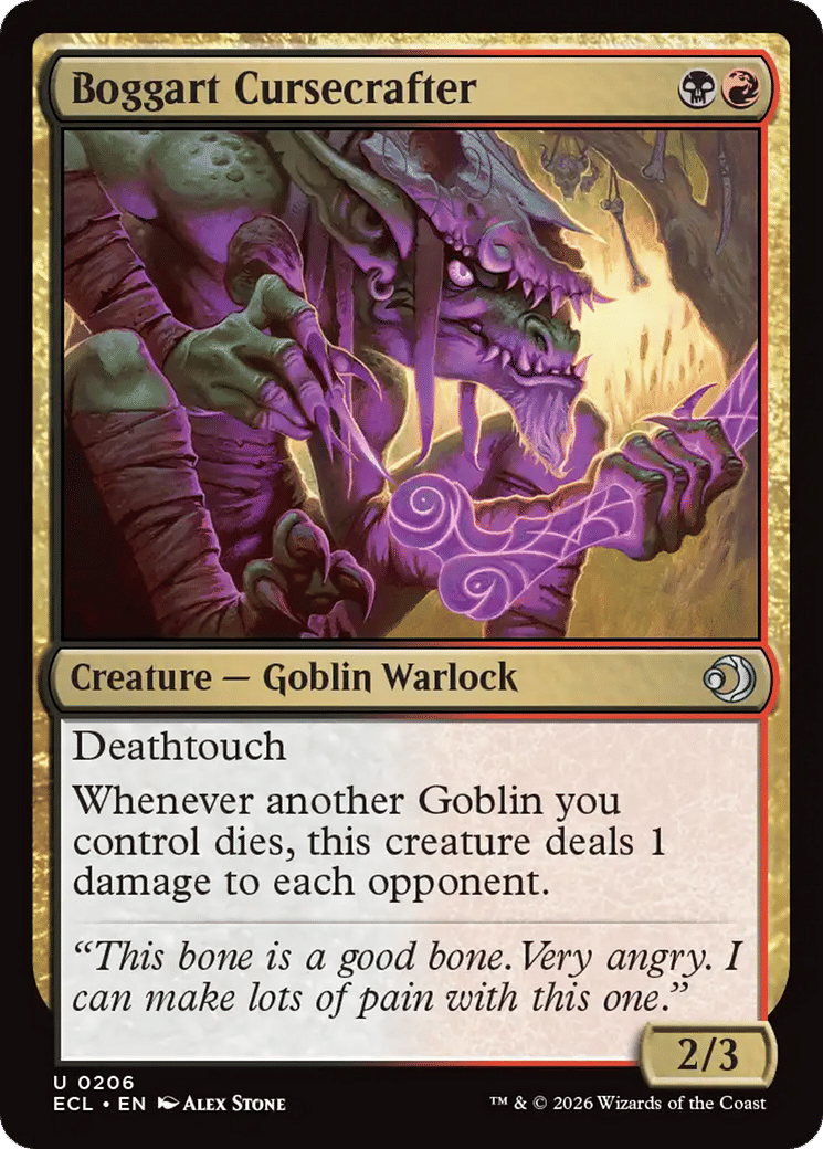 Boggart Cursecrafter — Lorwyn Eclipsed — Magic: The Gathering