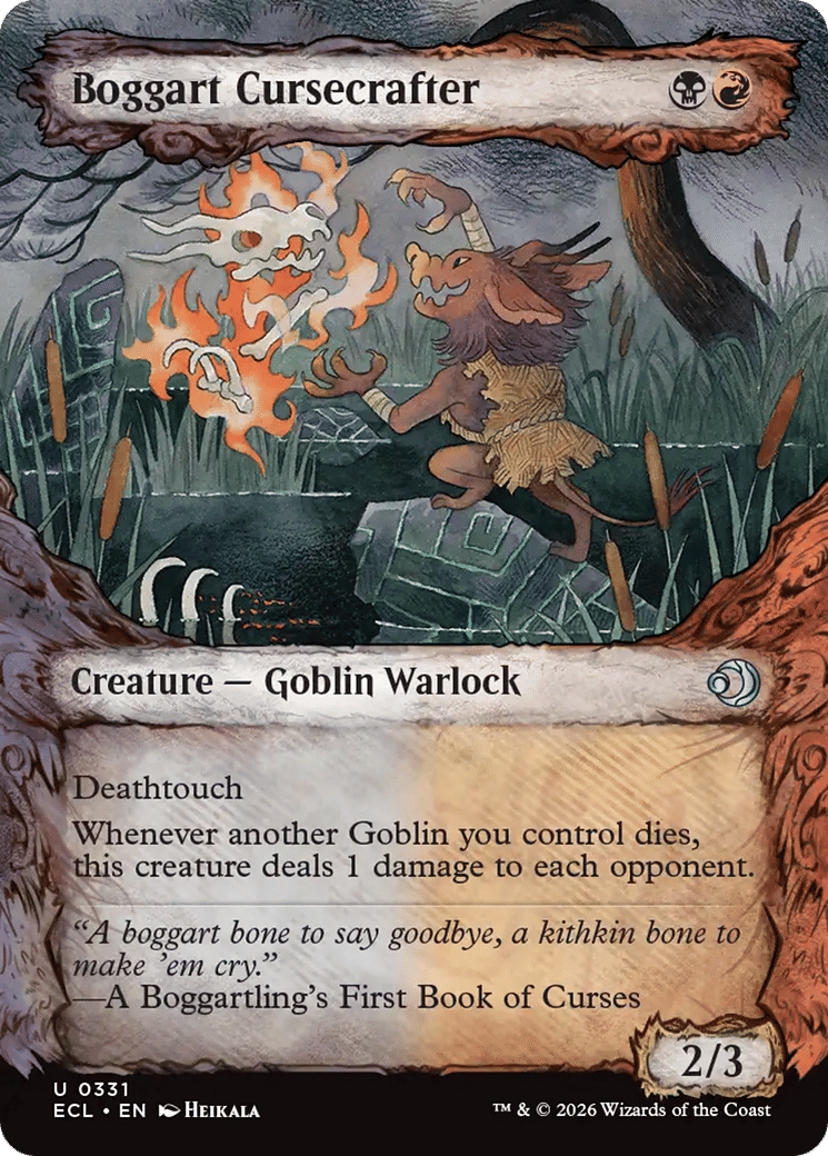 Boggart Cursecrafter — Lorwyn Eclipsed — Magic: The Gathering