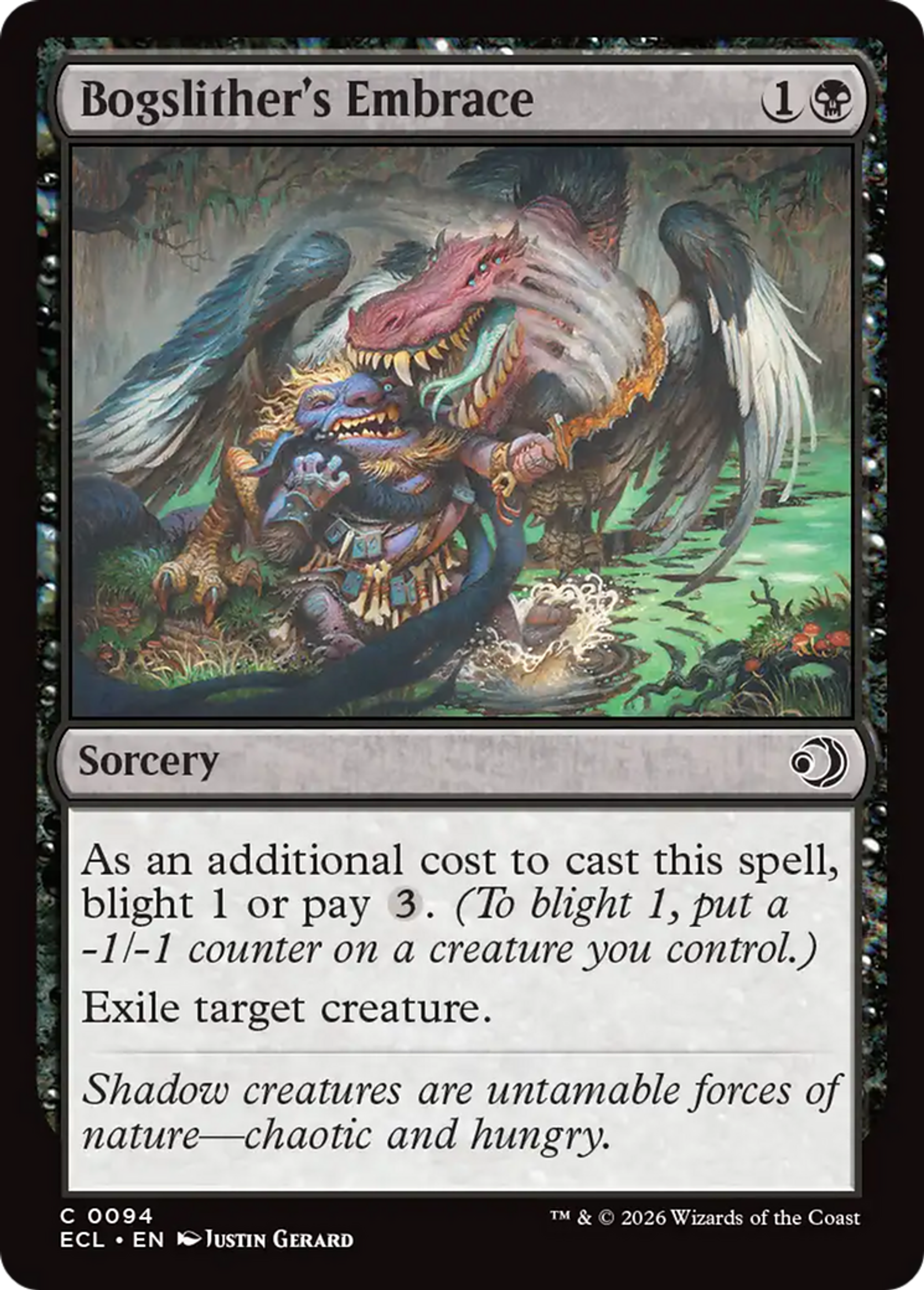 Bogslither's Embrace — Lorwyn Eclipsed — Magic: The Gathering