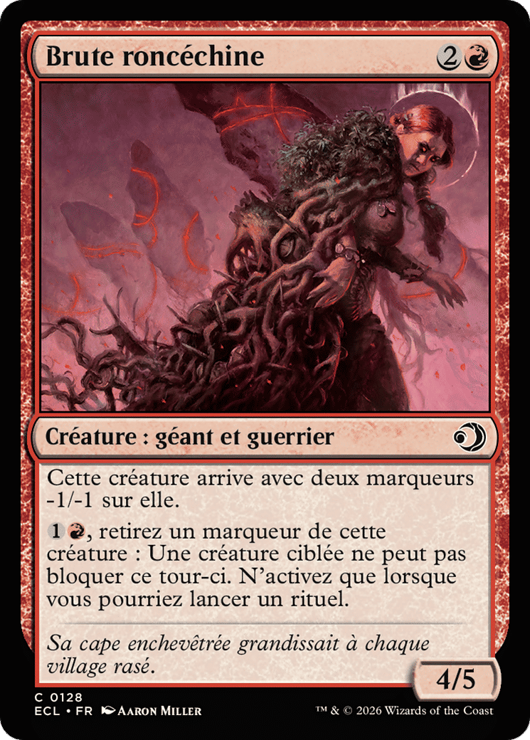 Brute roncéchine — Lorwyn Eclipsed — Magic: The Gathering