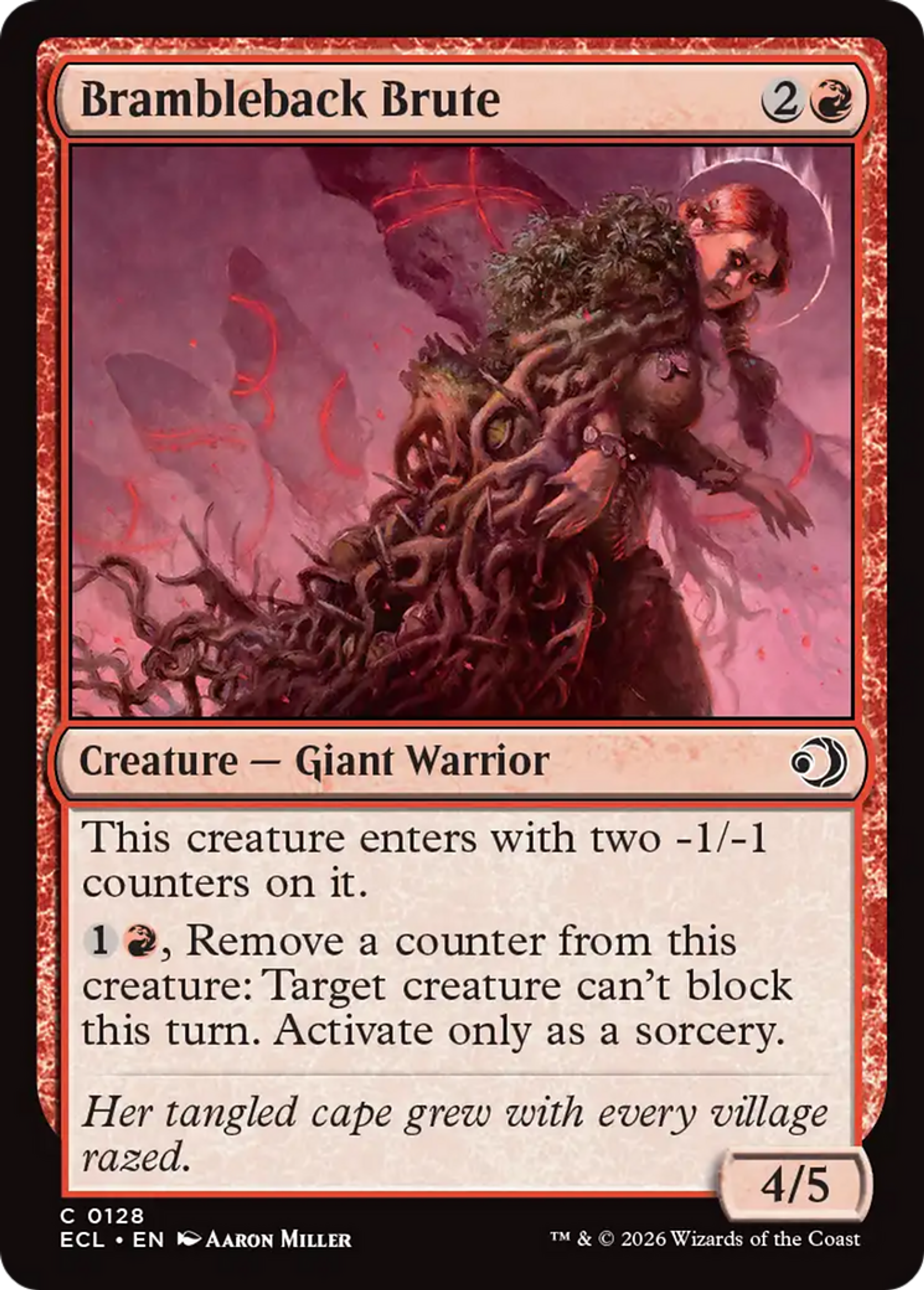 Brute roncéchine — Lorwyn Eclipsed — Magic: The Gathering