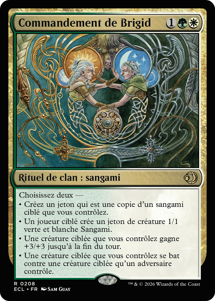 Commandement de Brigid — Lorwyn Eclipsed — Magic: The Gathering