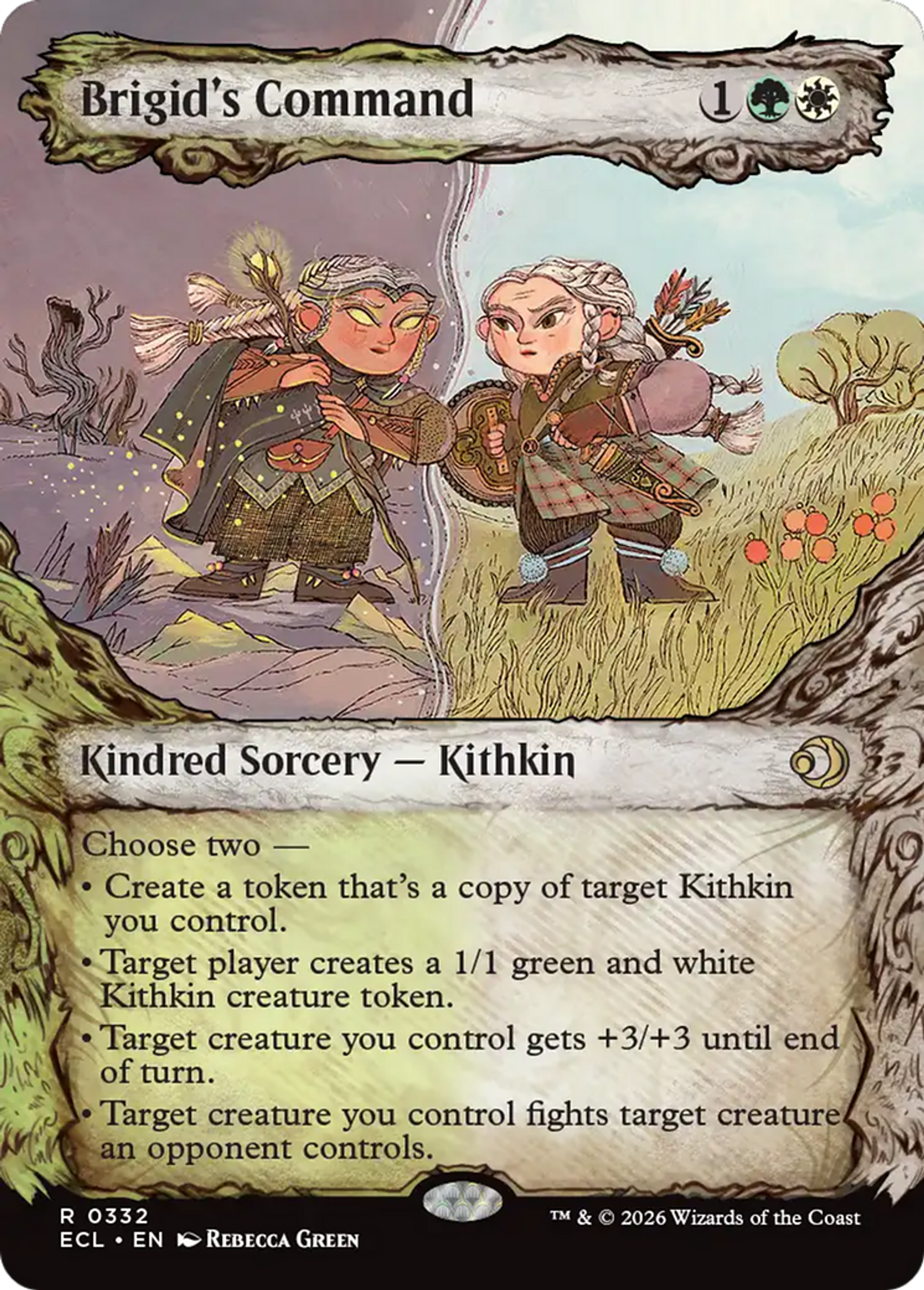 Commandement de Brigid — Lorwyn Eclipsed — Magic: The Gathering