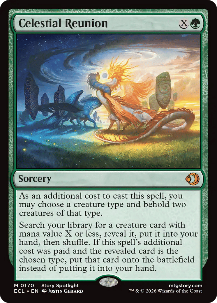 Celestial Reunion — Lorwyn Eclipsed — Magic: The Gathering