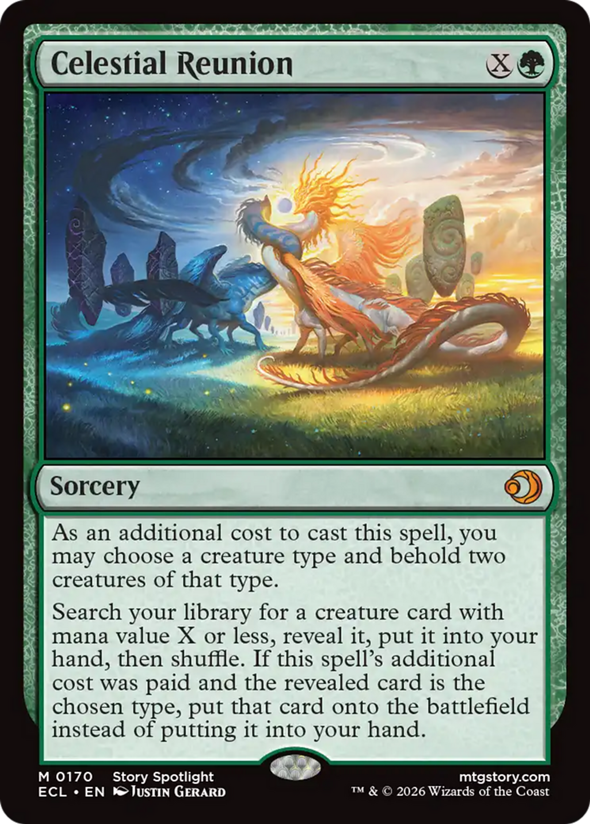 Celestial Reunion — Lorwyn Eclipsed — Magic: The Gathering